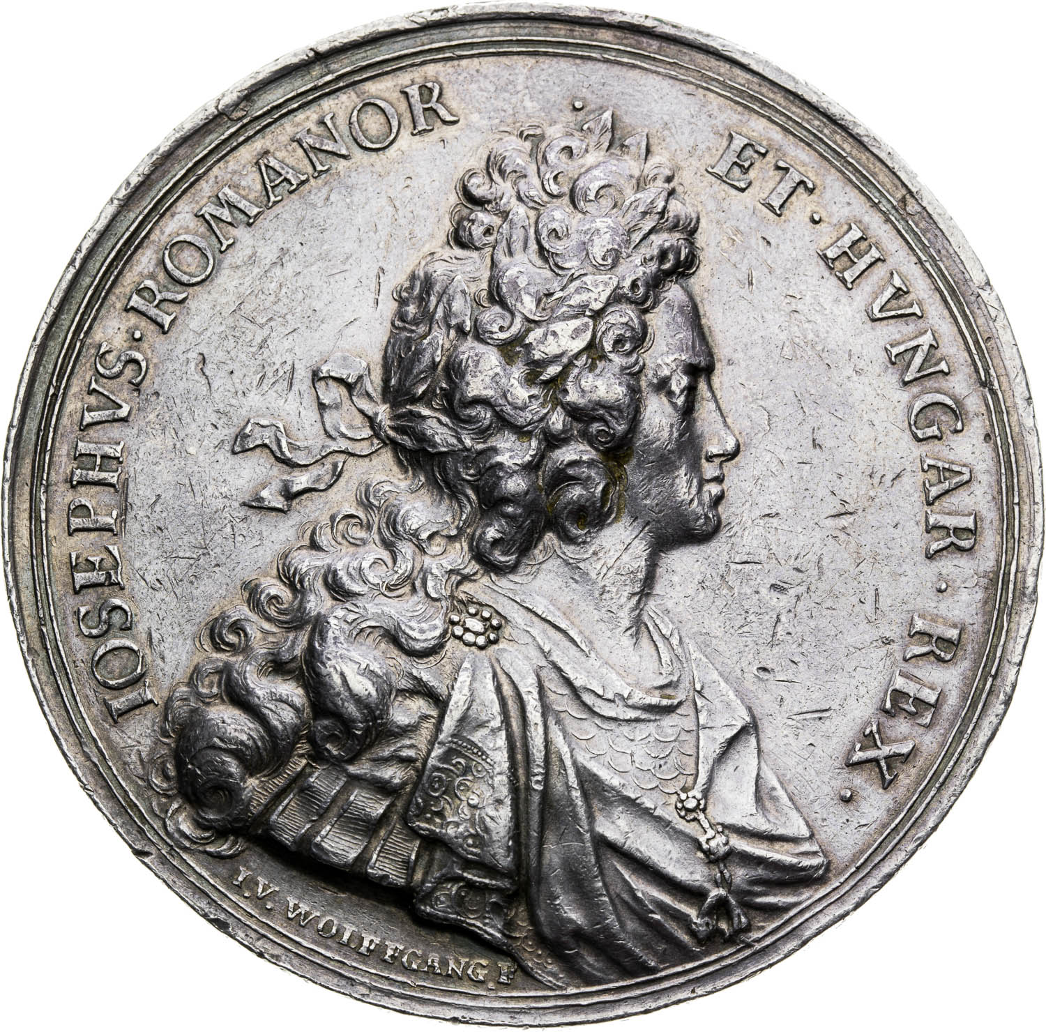 Stříbrná medaile 1700 - avers