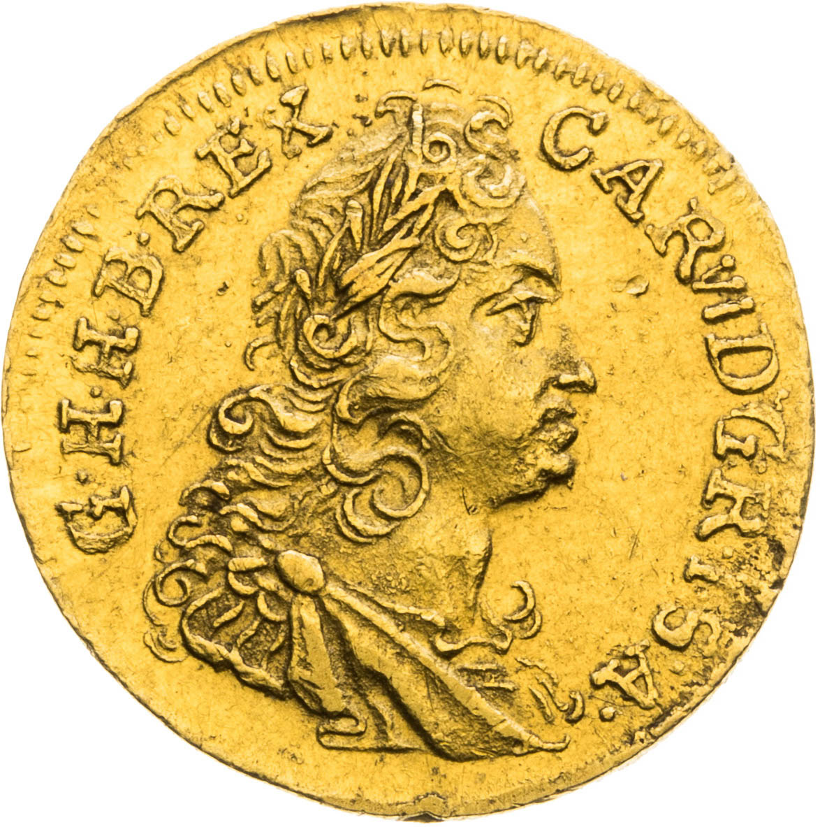 1/4 Dukát 1737 - avers