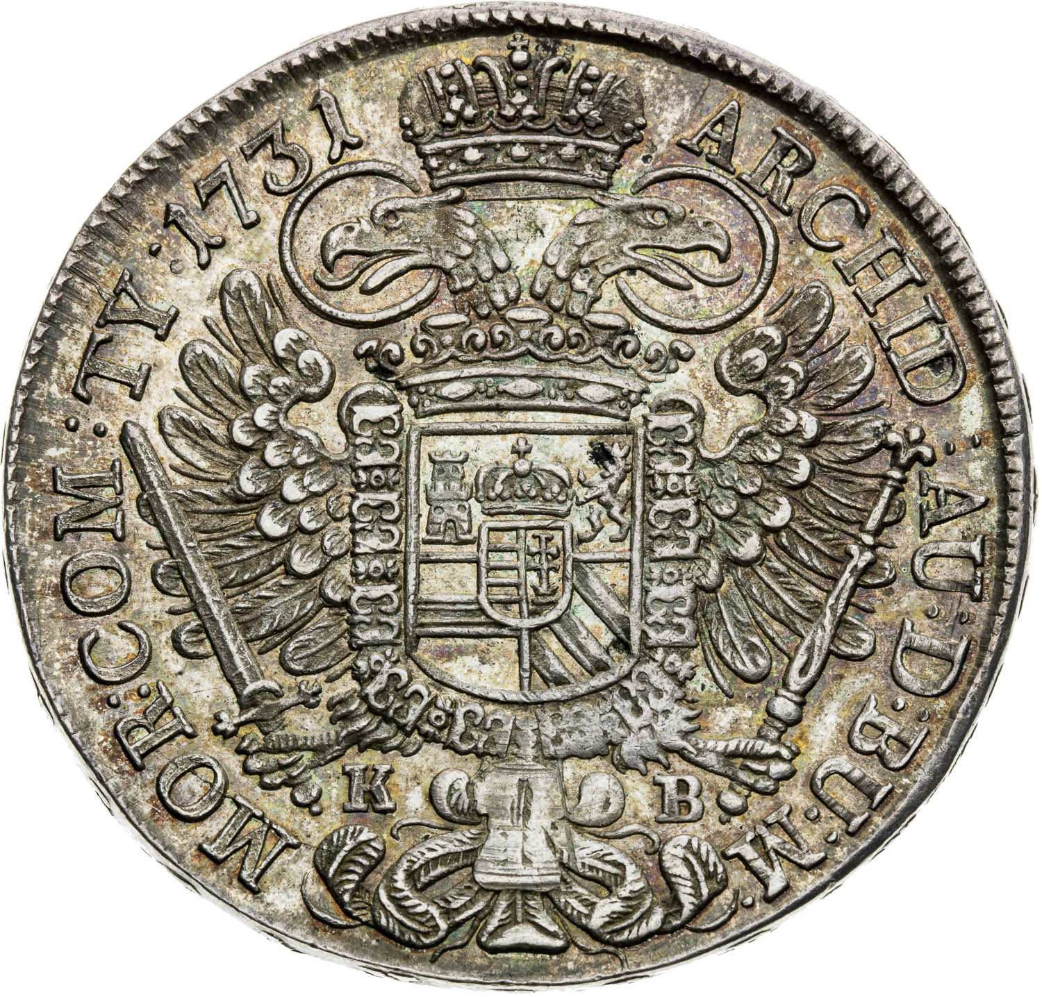 Tolar 1731 - revers