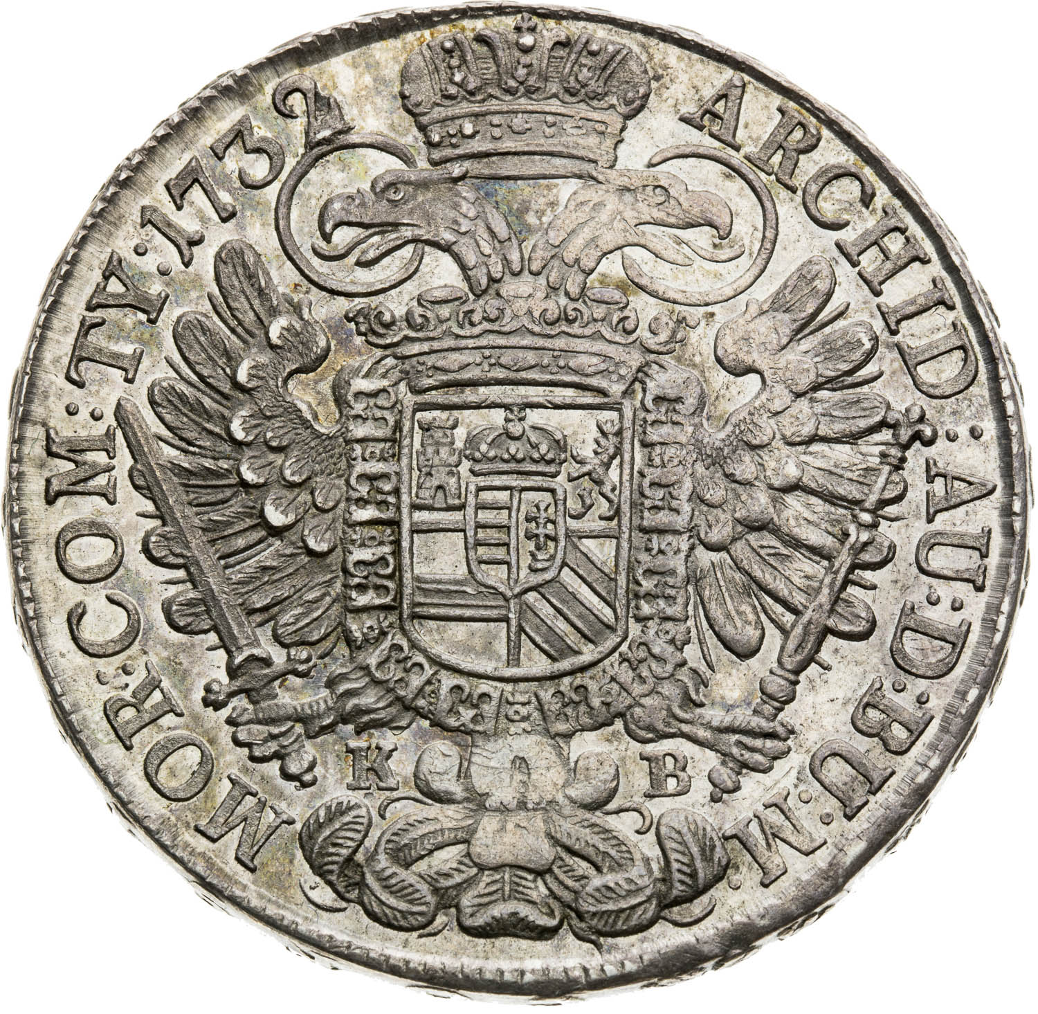 Tolar 1732 - revers