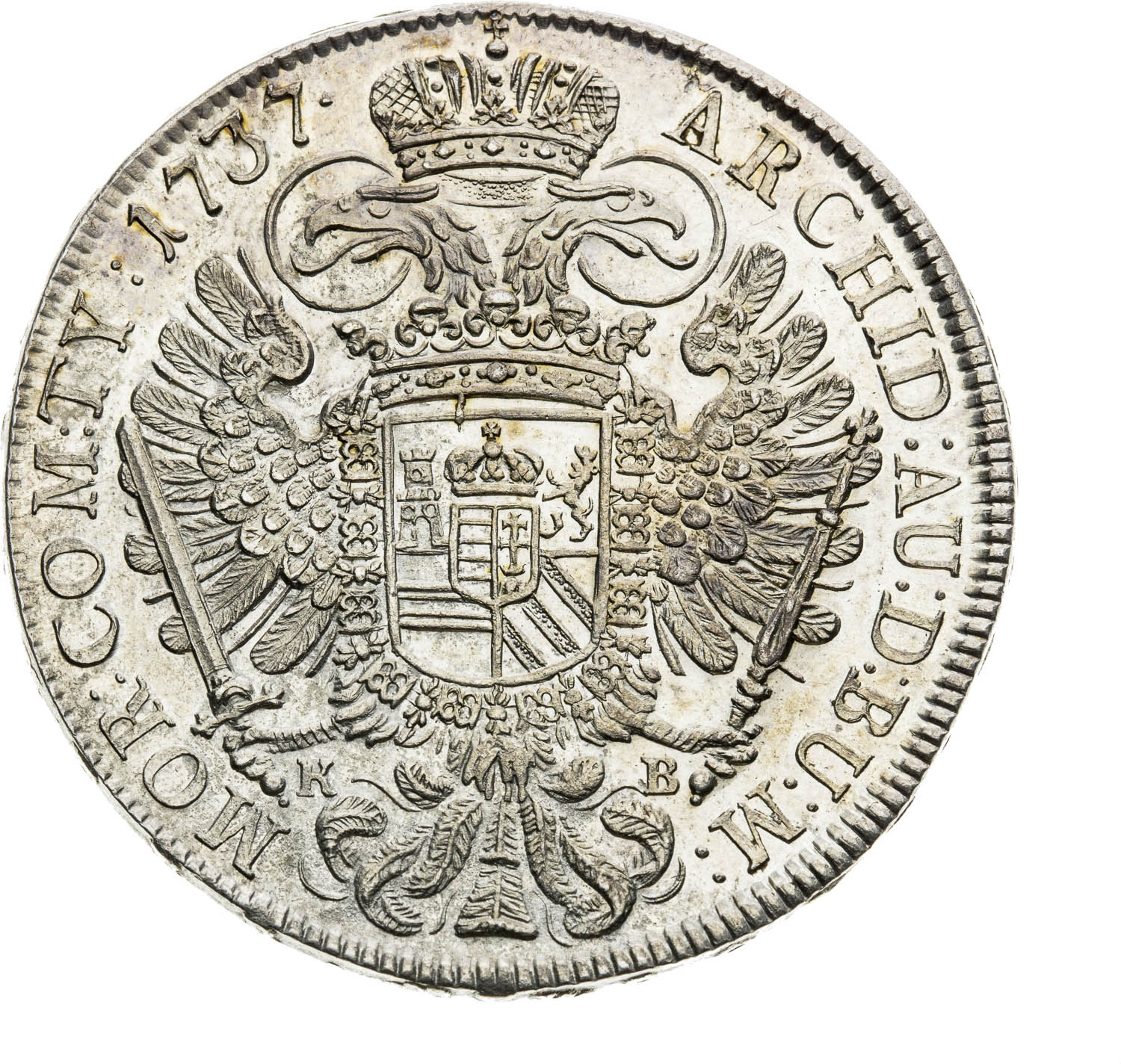 Tolar 1737 - revers