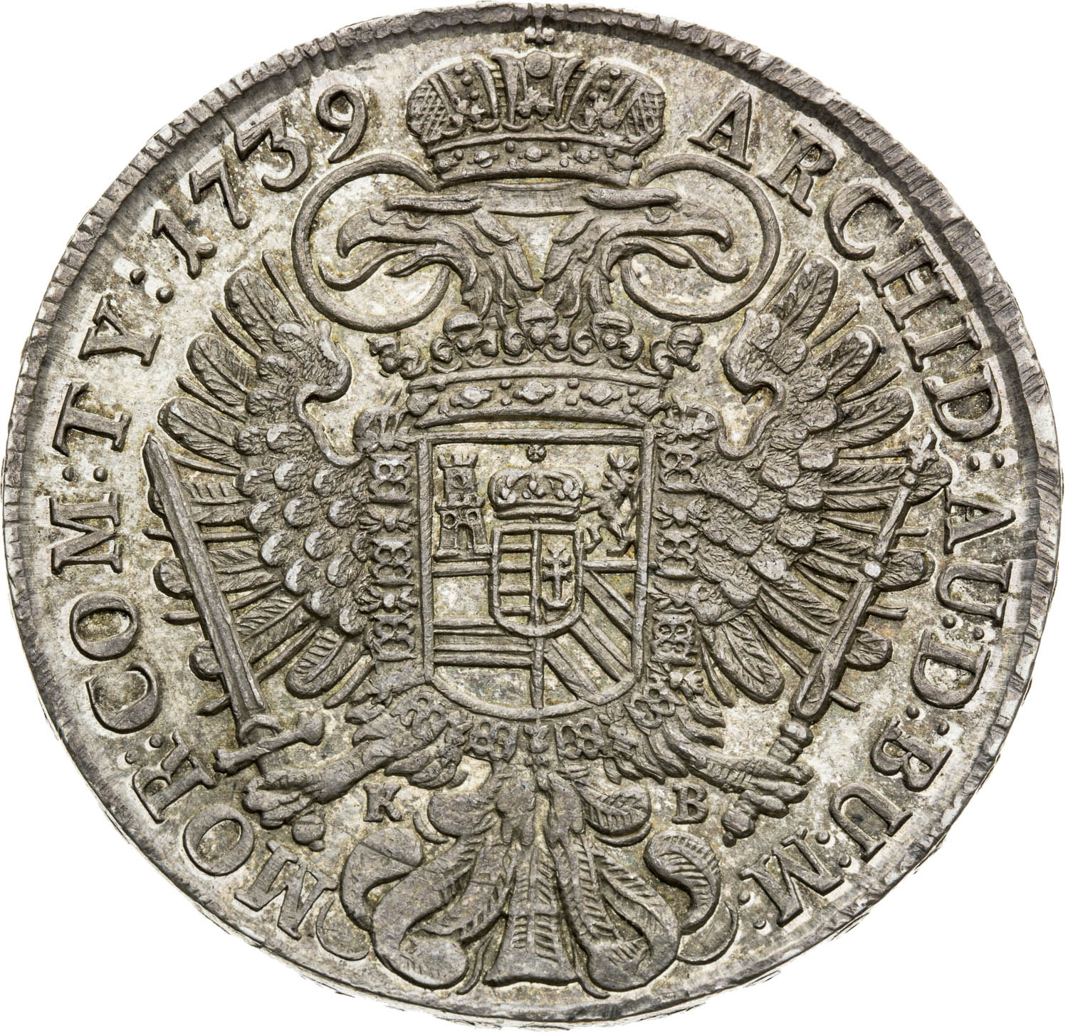 Tolar 1739 - revers