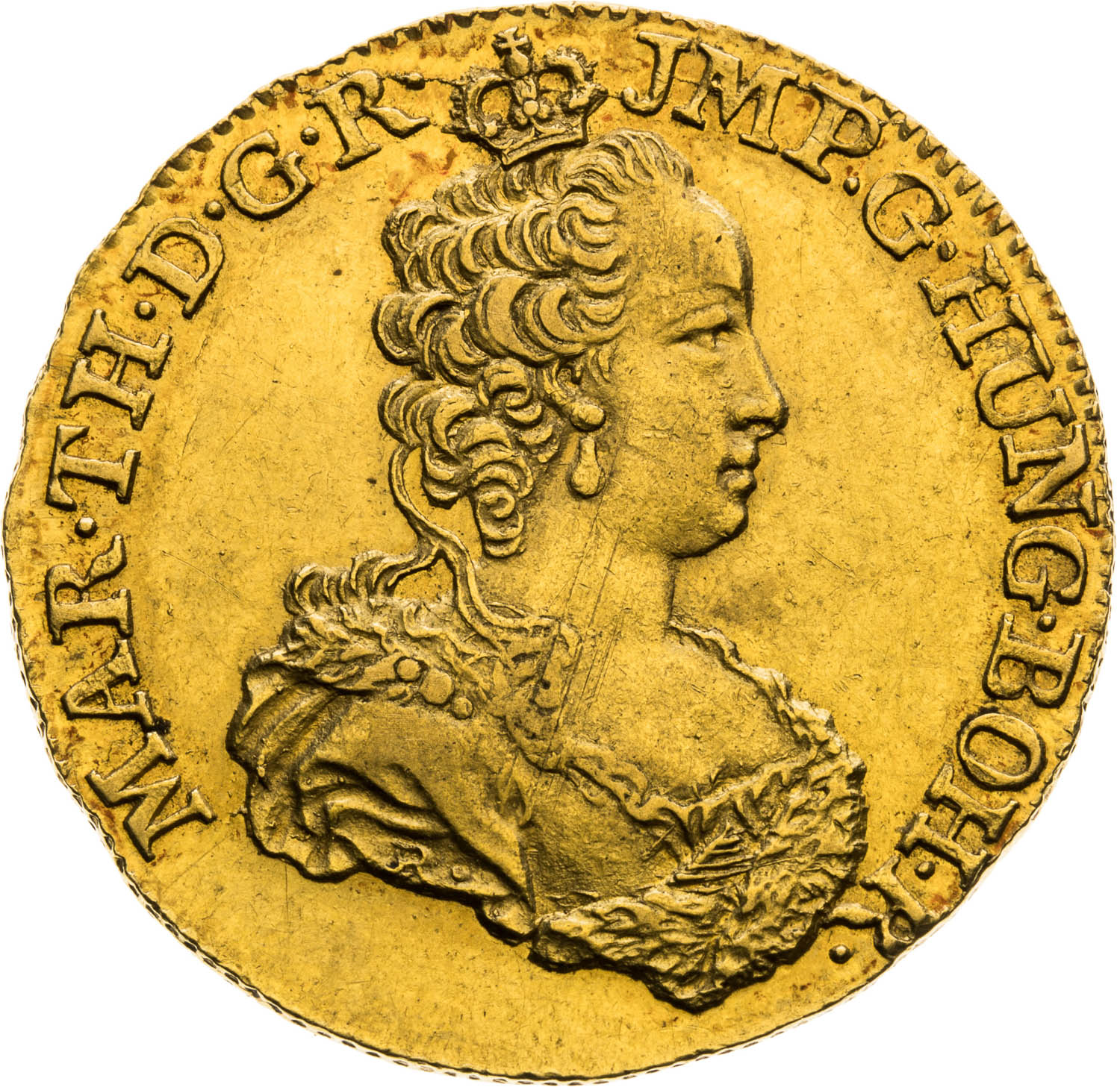 2 Souverain d'Or 1750 - front