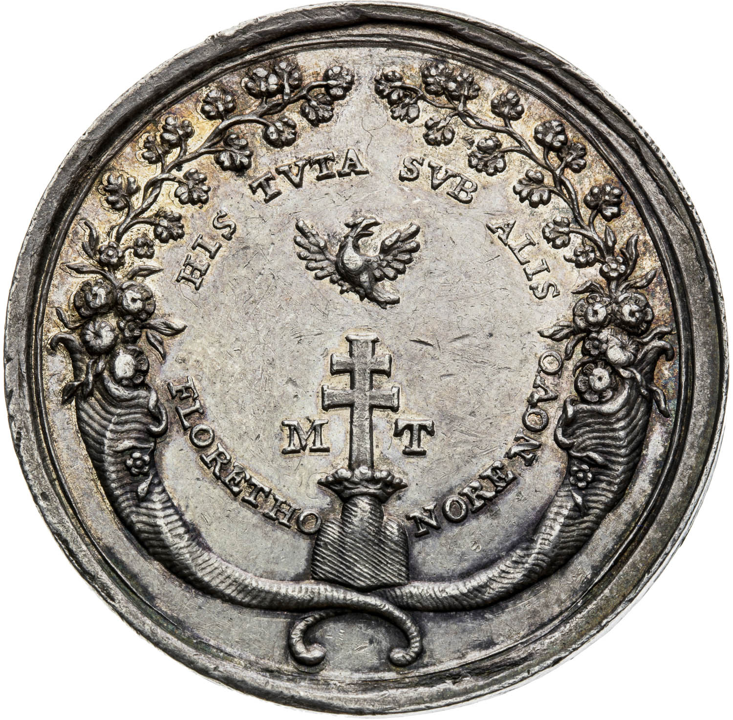 Strieborná medaila 1764 - reverz