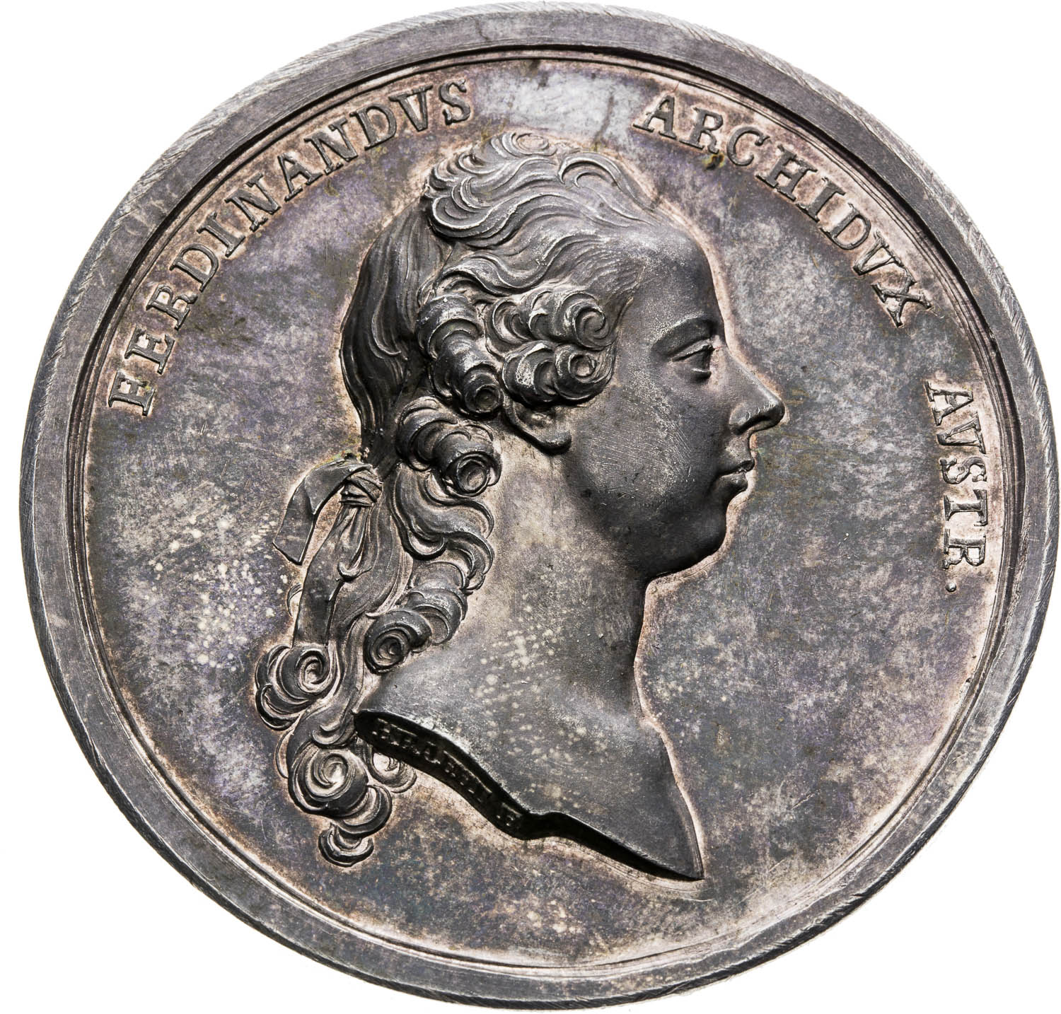Stříbrná medaile 1771 - avers