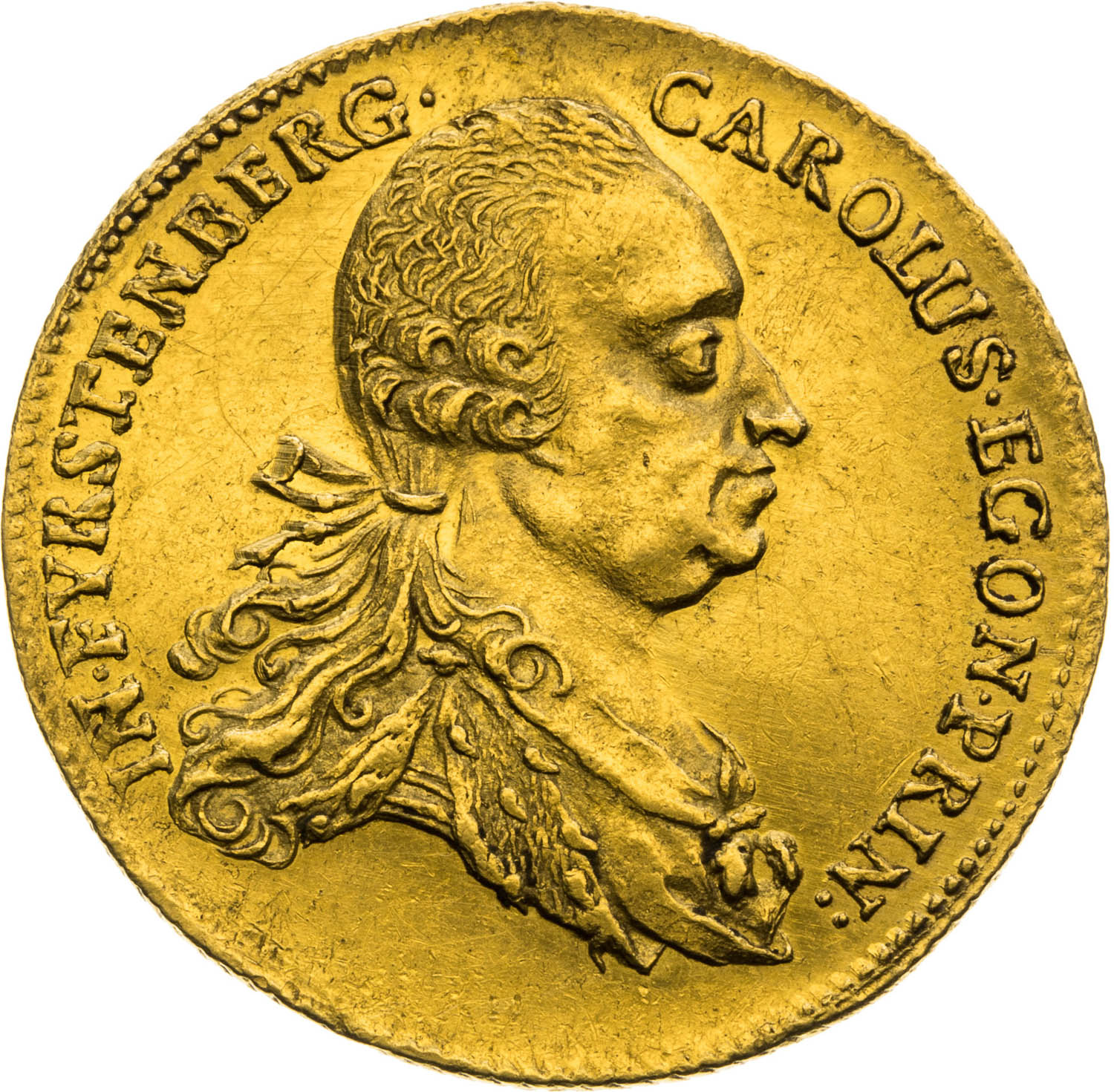 Dukát 1772 - averz