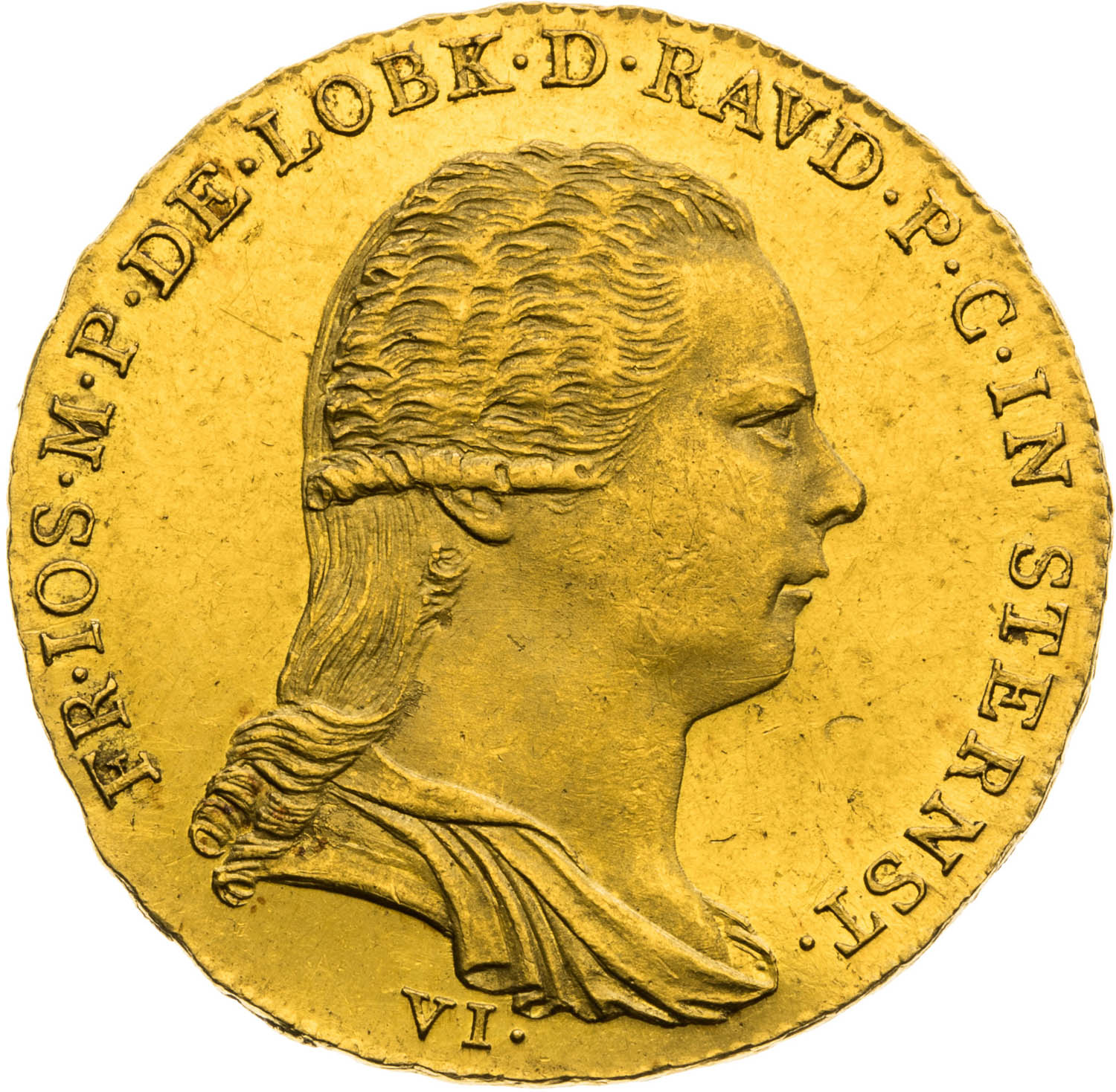 Dukát 1794 - averz