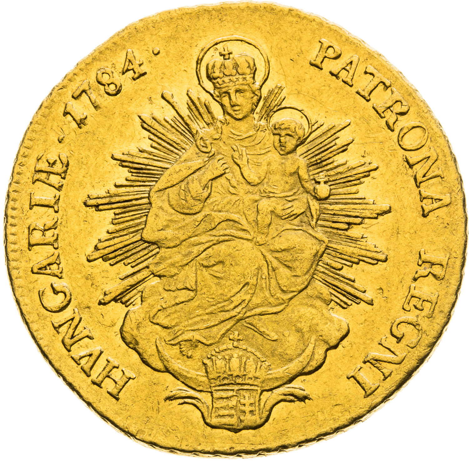 2 Ducats 1784 - back