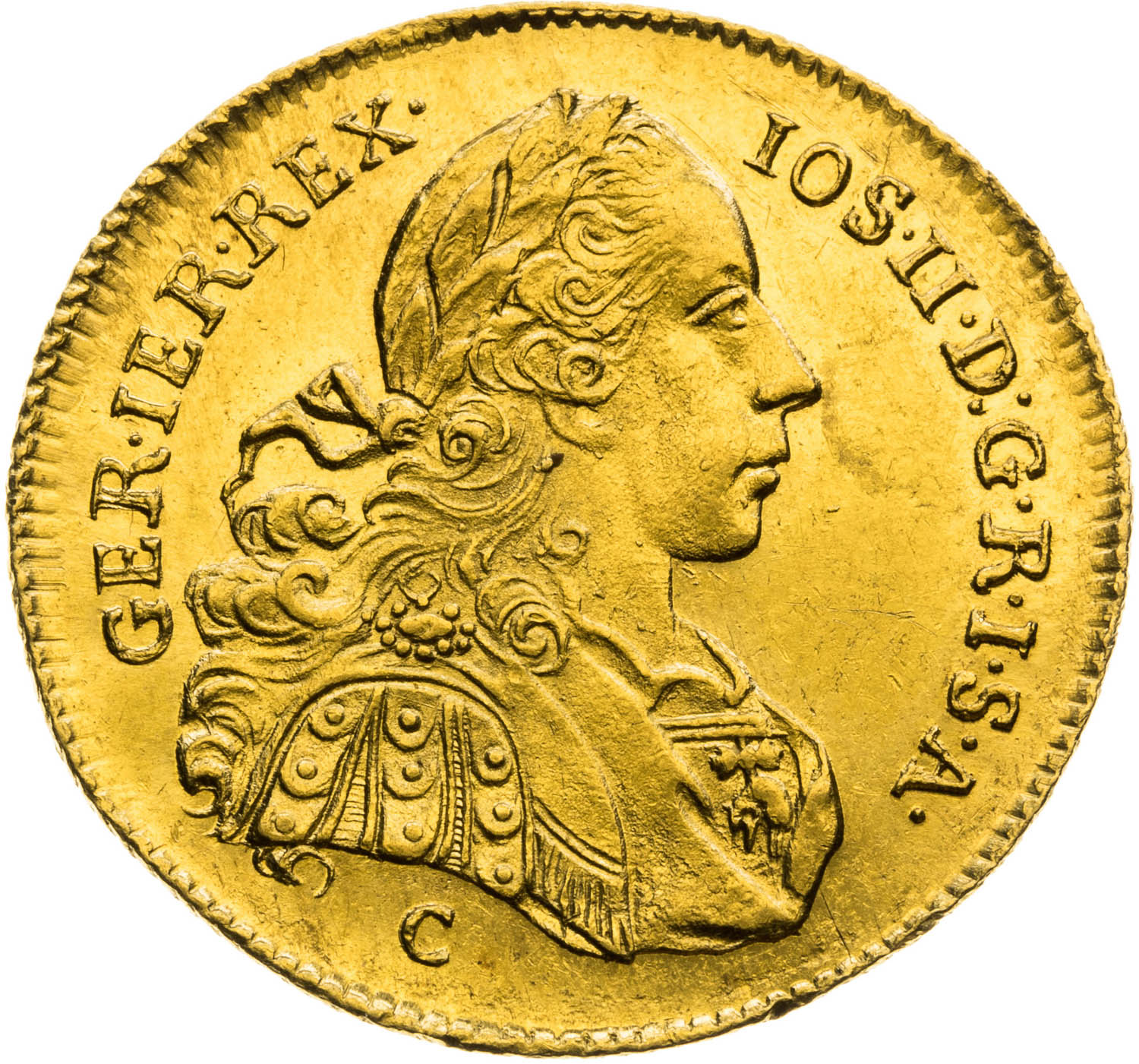 Ducat 1771 - front