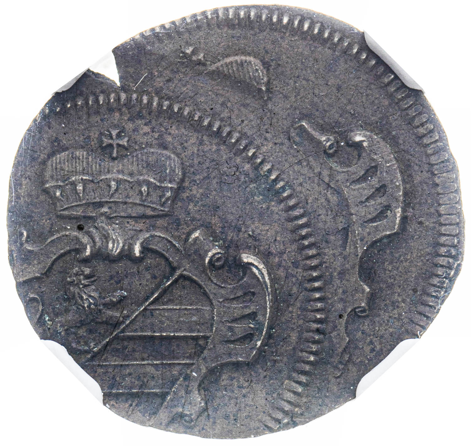 Soldo 1788 (chyboražba) - avers