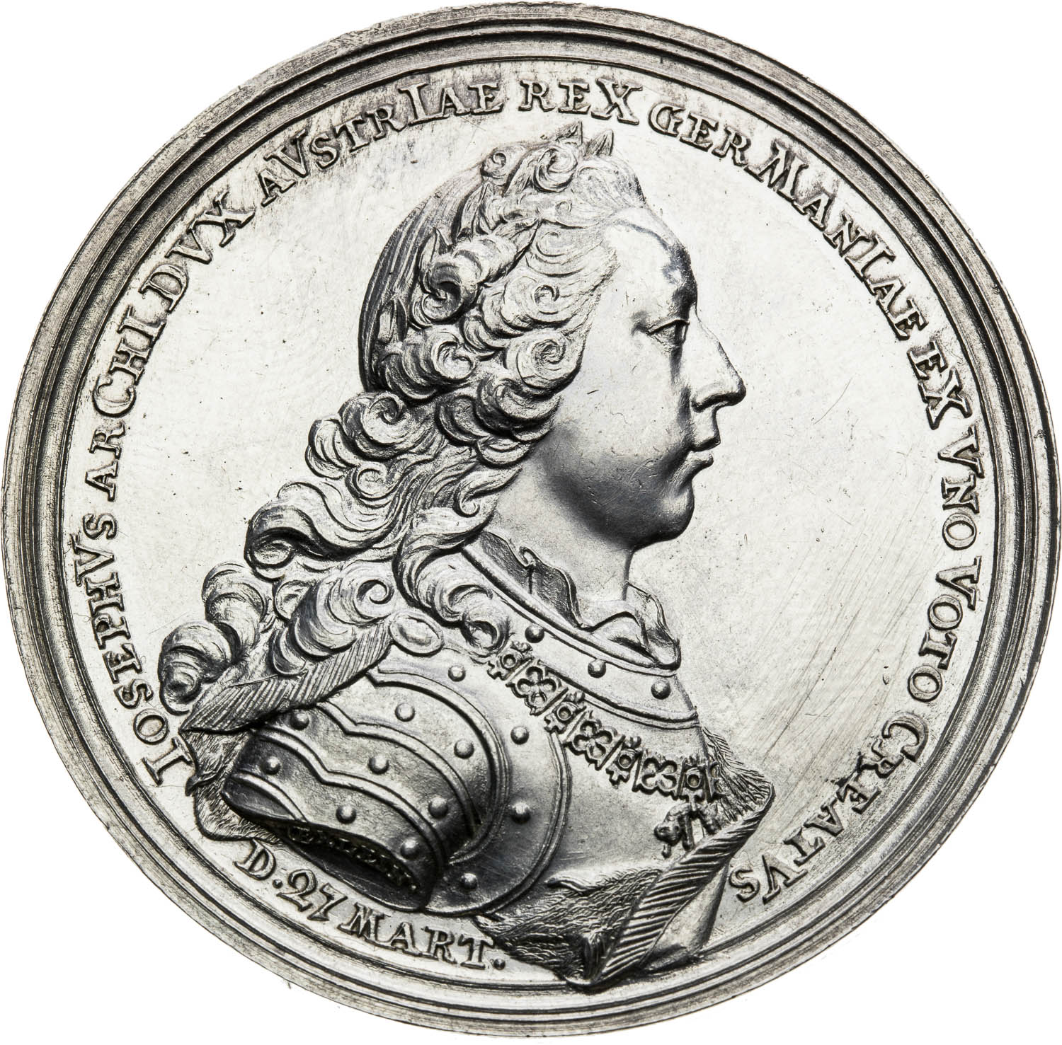 Silver Medal 1764 - front