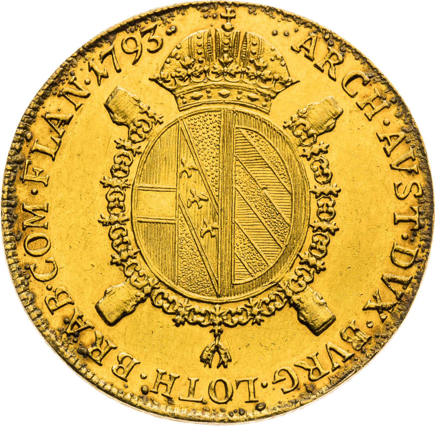 Sovrano 1793 - revers