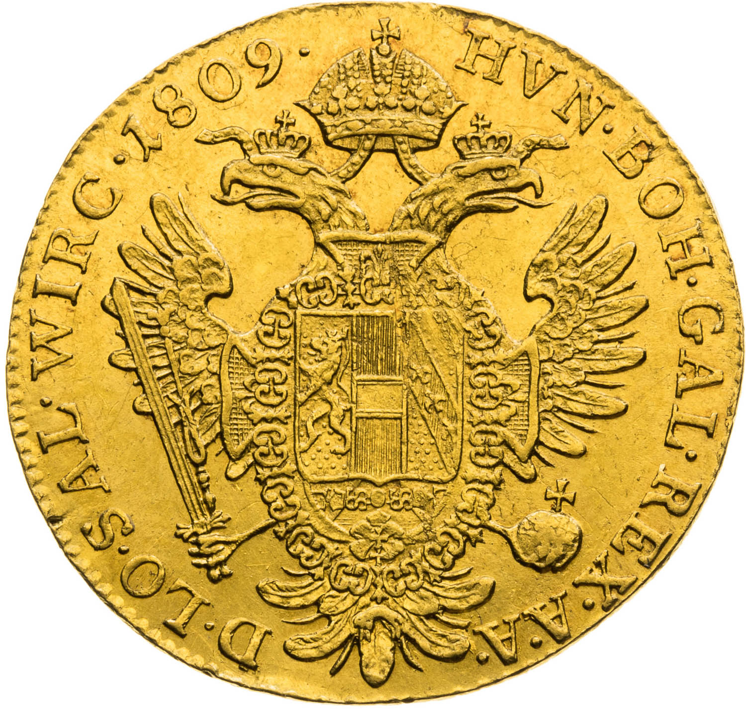 Ducat 1809 - back