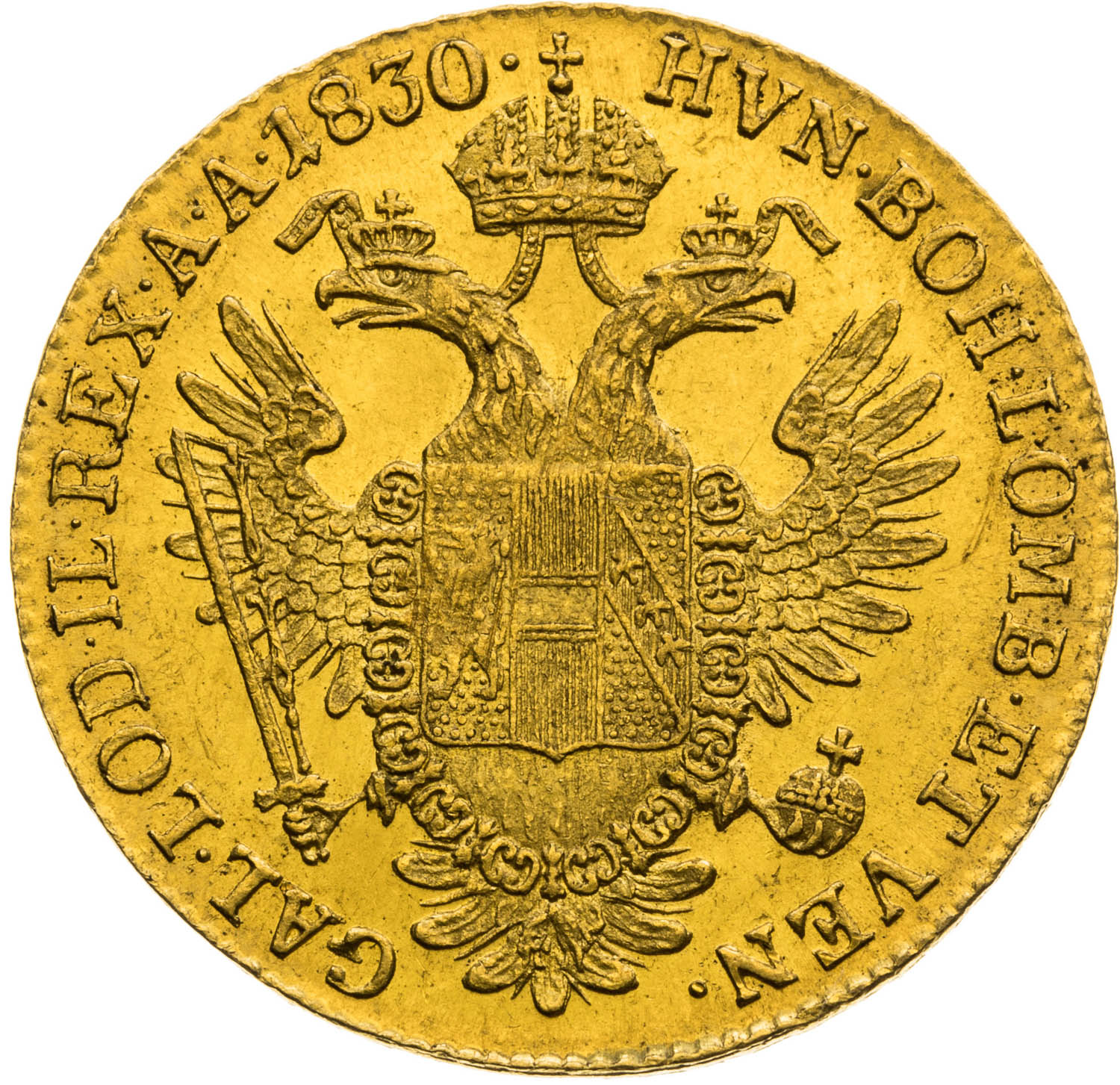 Ducat 1830 - back