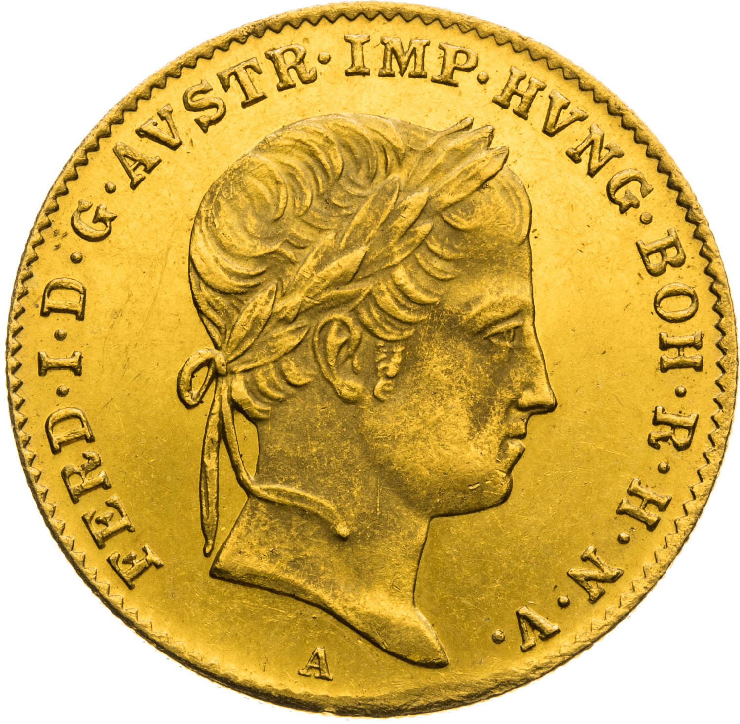 Ducat 1844 - front