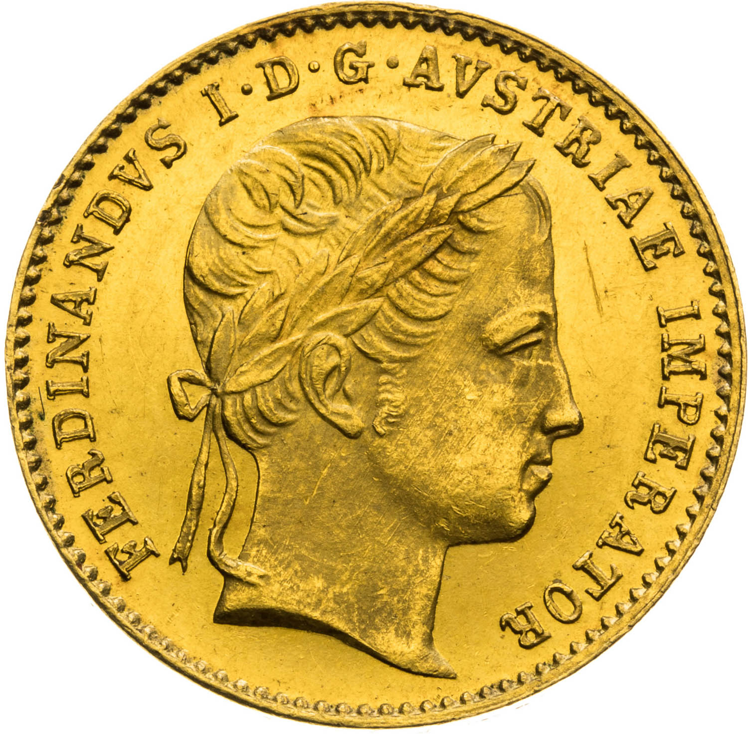 Zlatý žetón 1836 (Dukát) - averz
