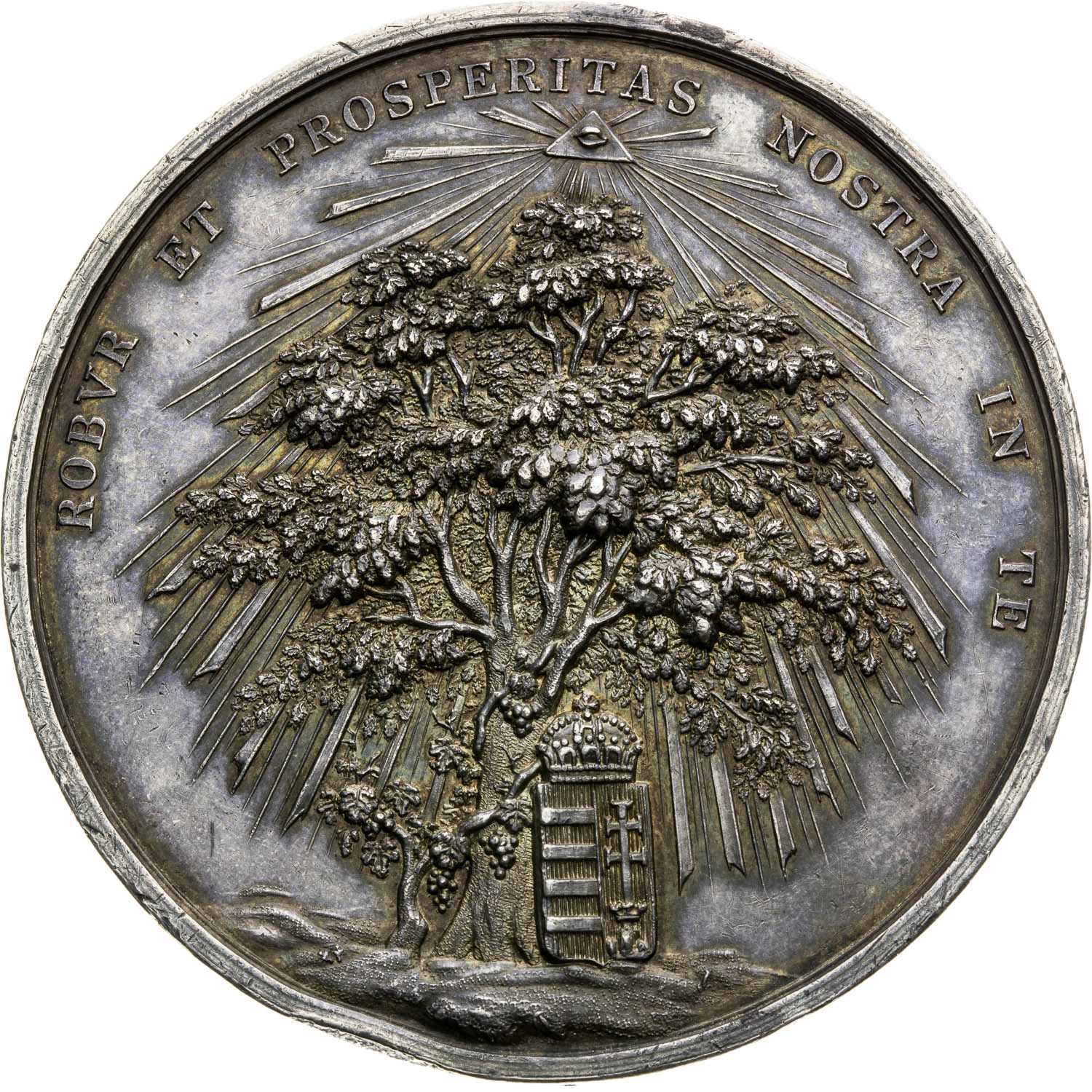 Strieborná medaila 1830 - reverz