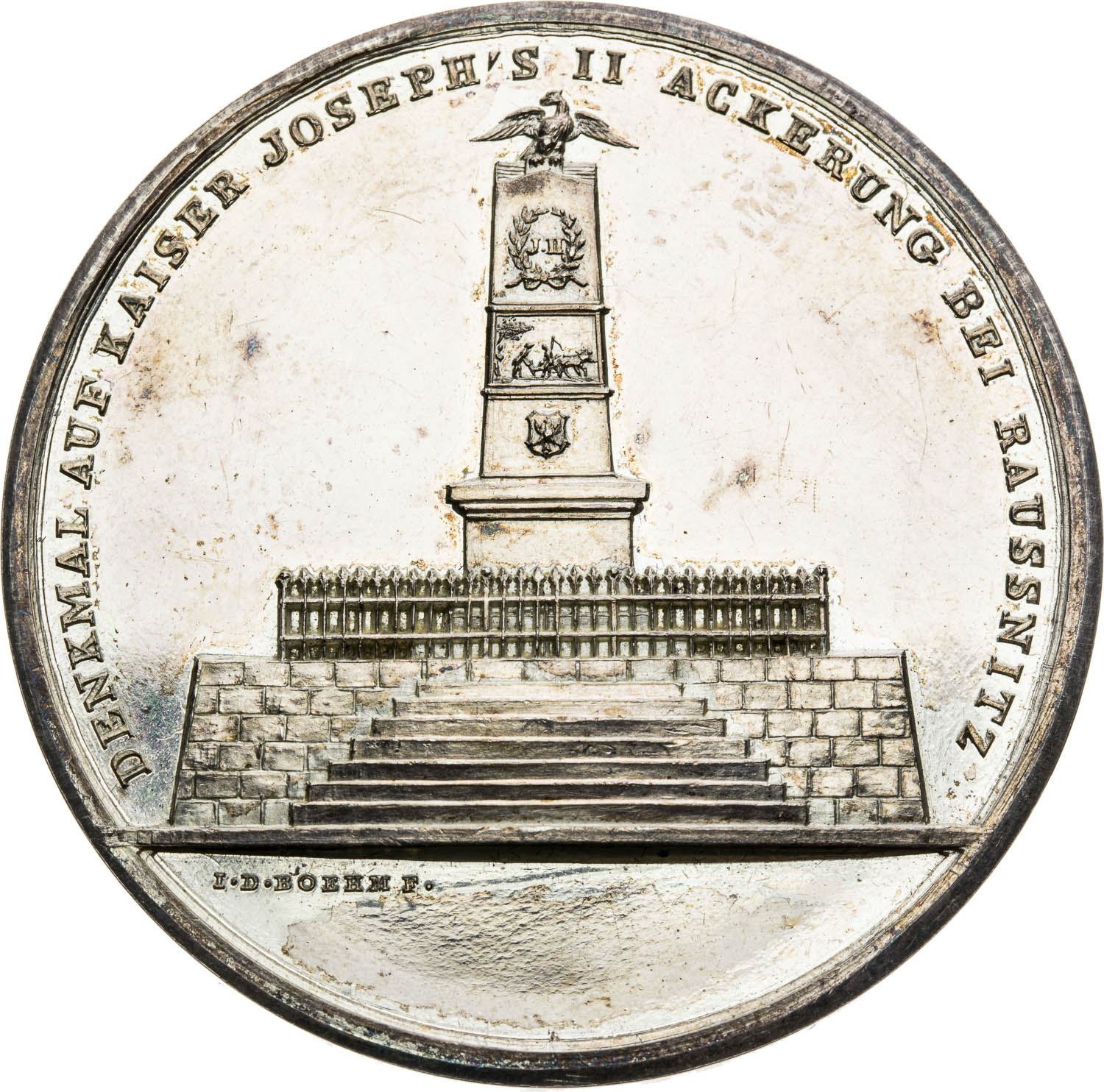 Strieborná medaila 1840 - averz