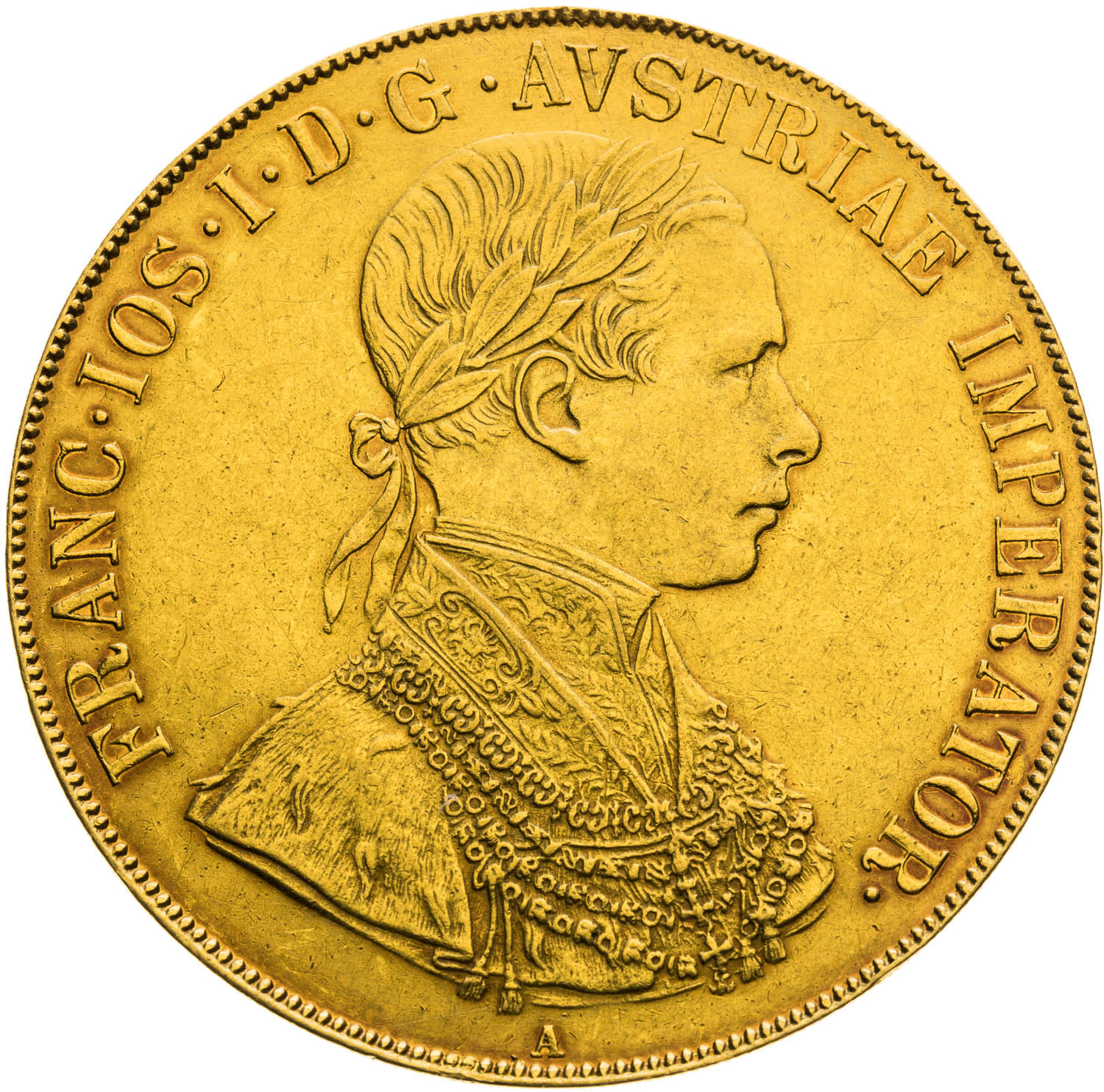 4 Ducats 1854 - front