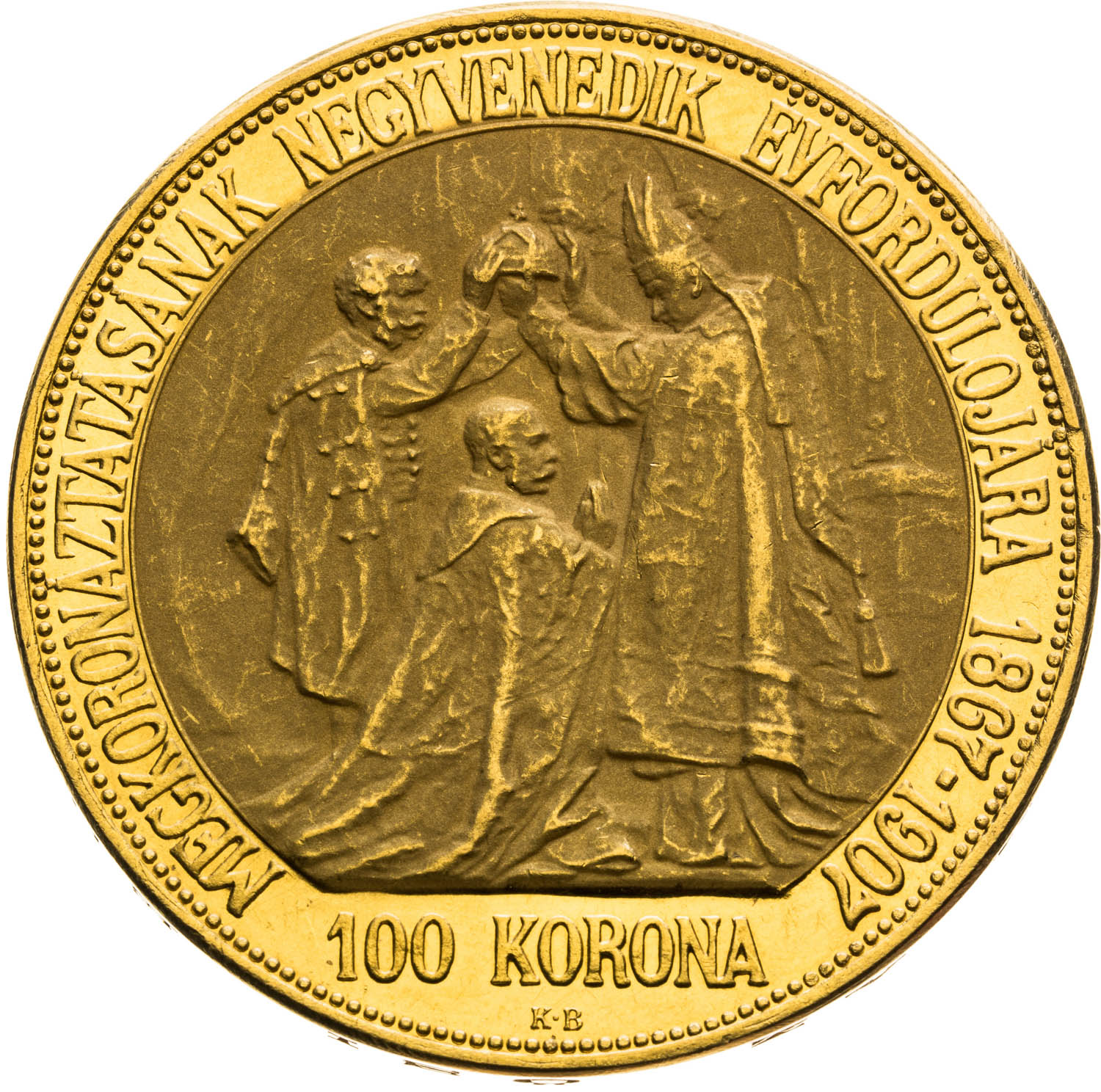 100 Korona 1907 - revers