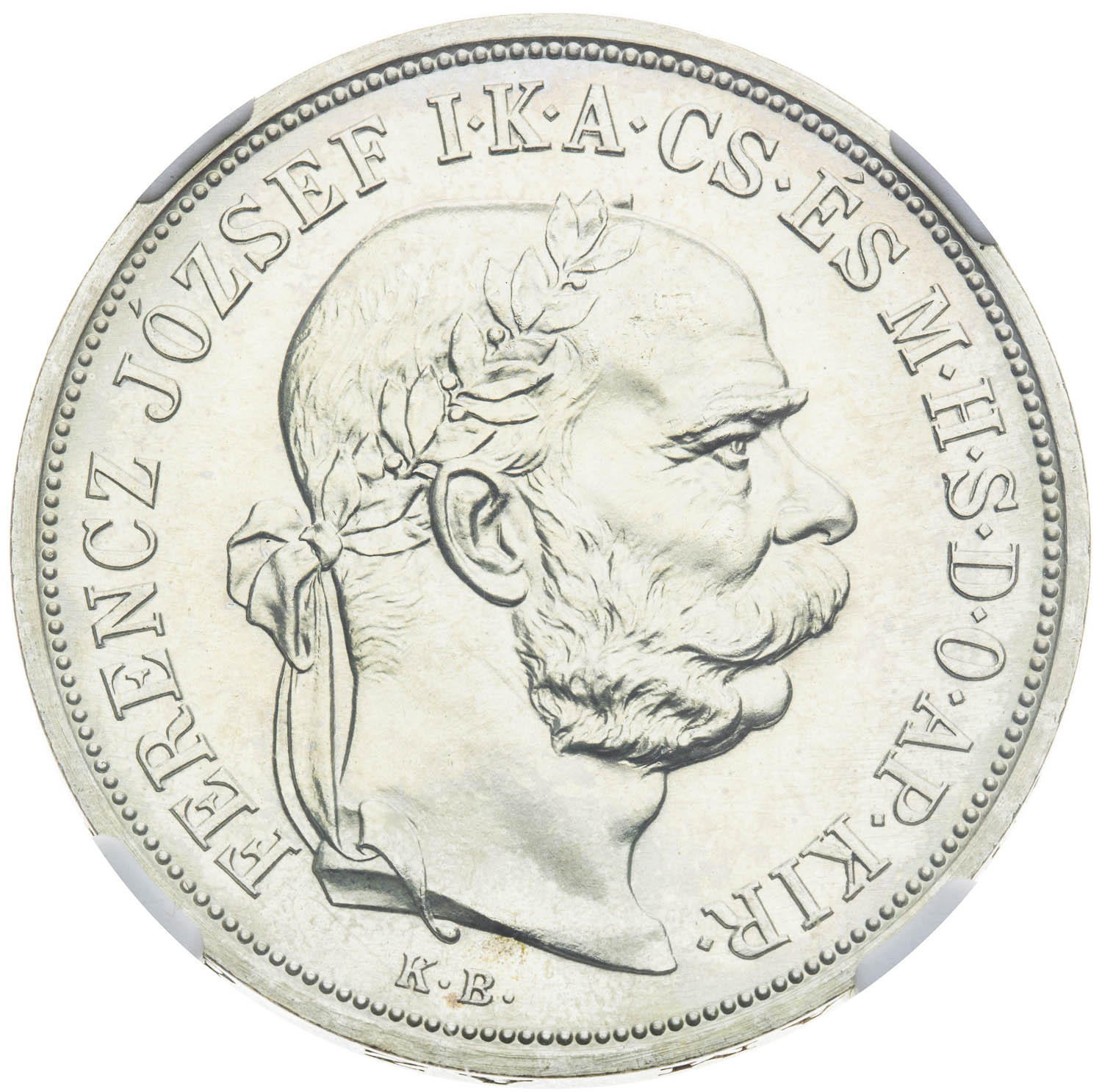 5 Korona 1909 (Novoražba) - avers