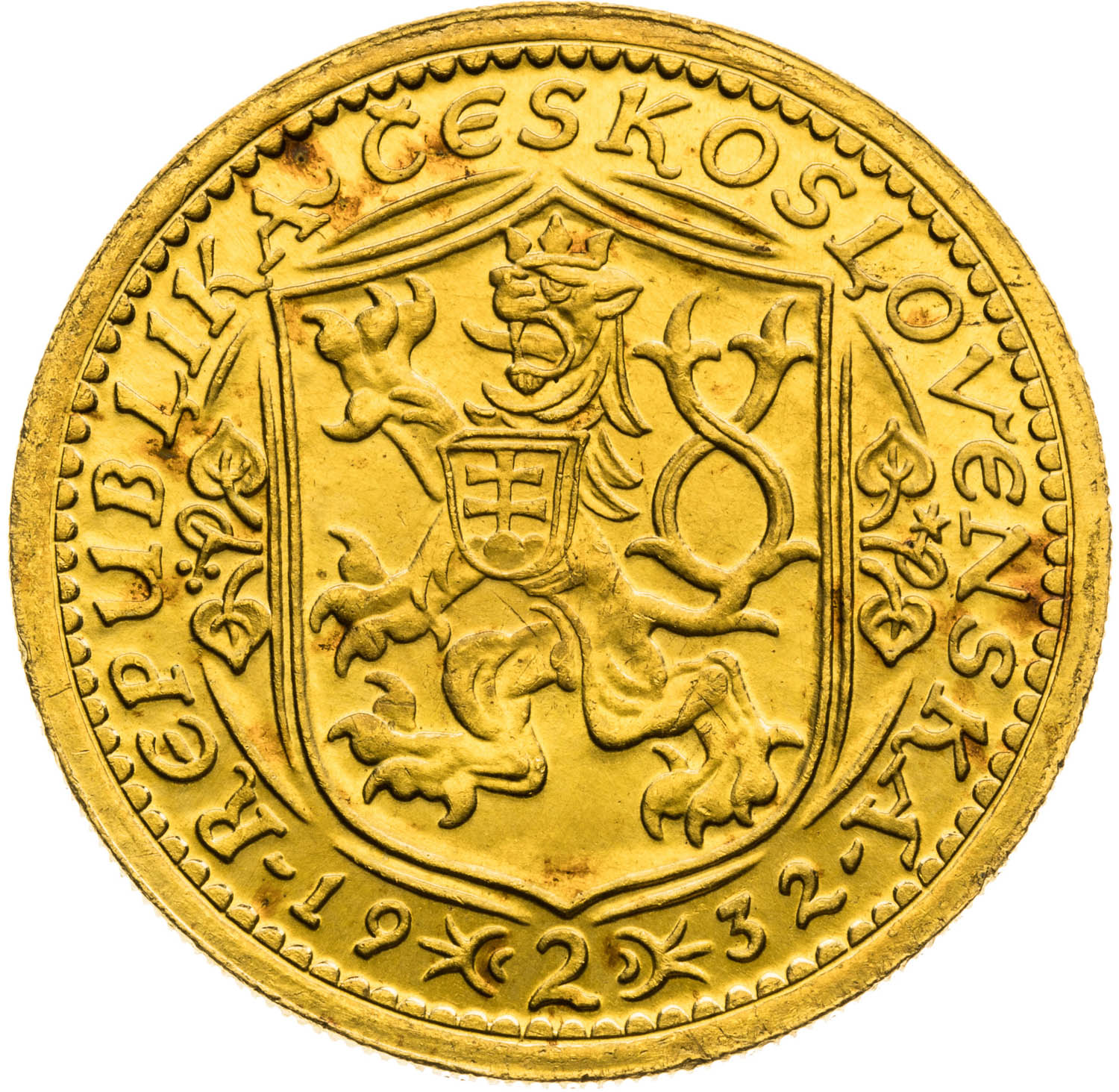 2 Ducats 1932 - back