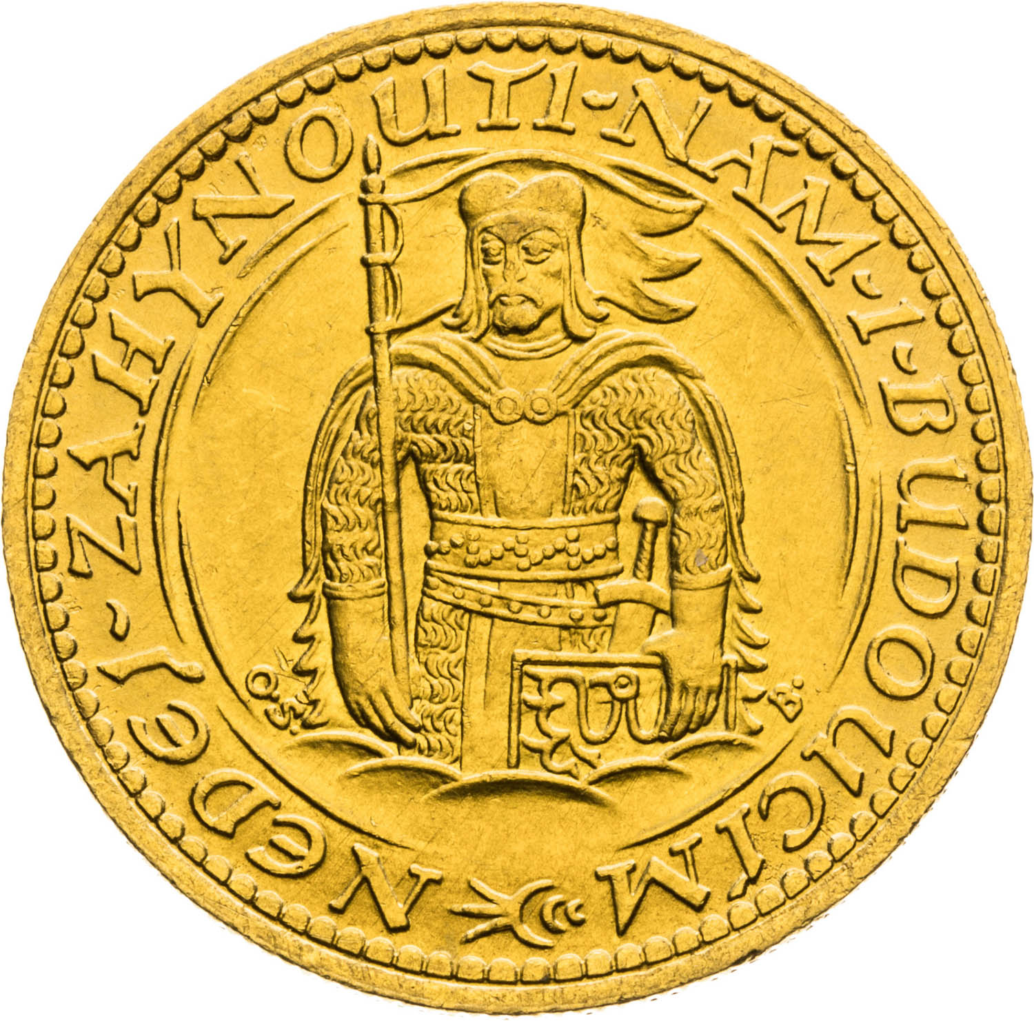 Dukát 1923 - averz