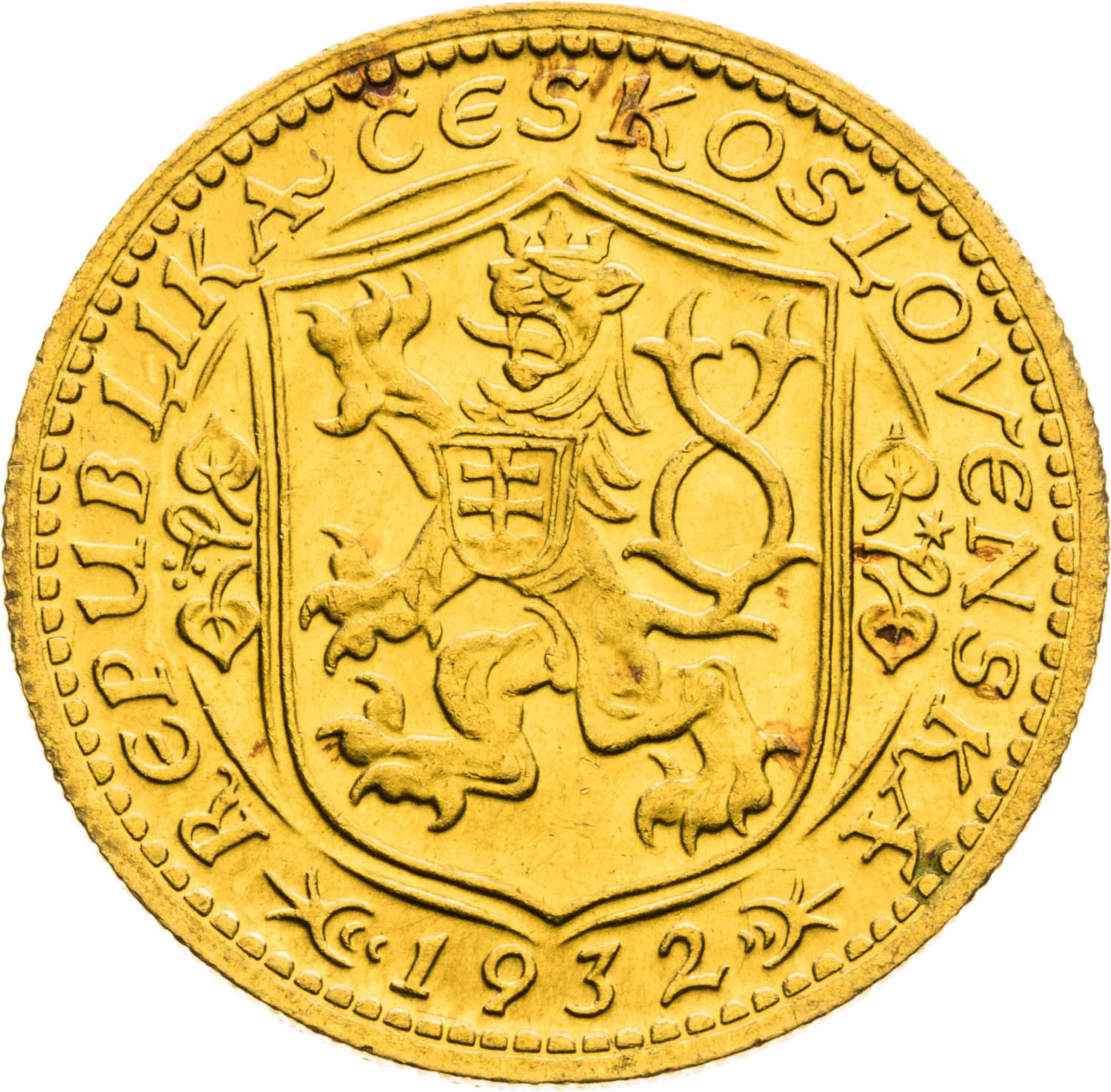 Ducat 1932 - back