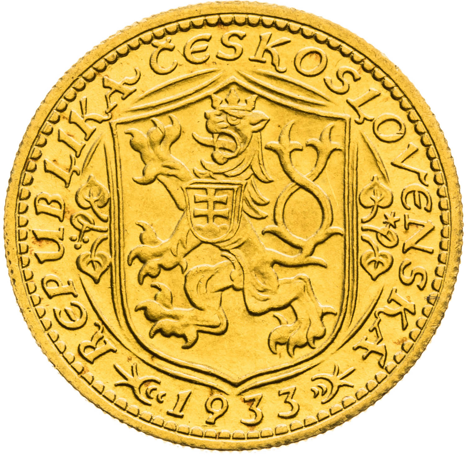 Ducat 1933 - back