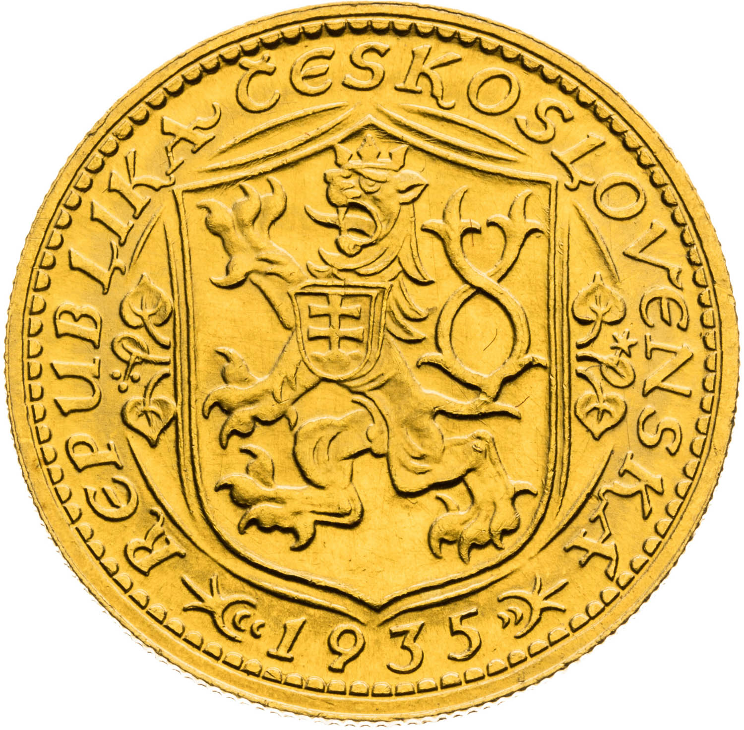 Ducat 1935 - back