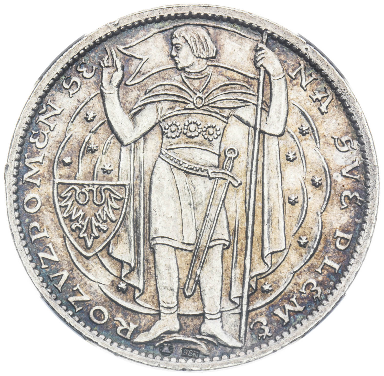 Silver medal 1929 - front