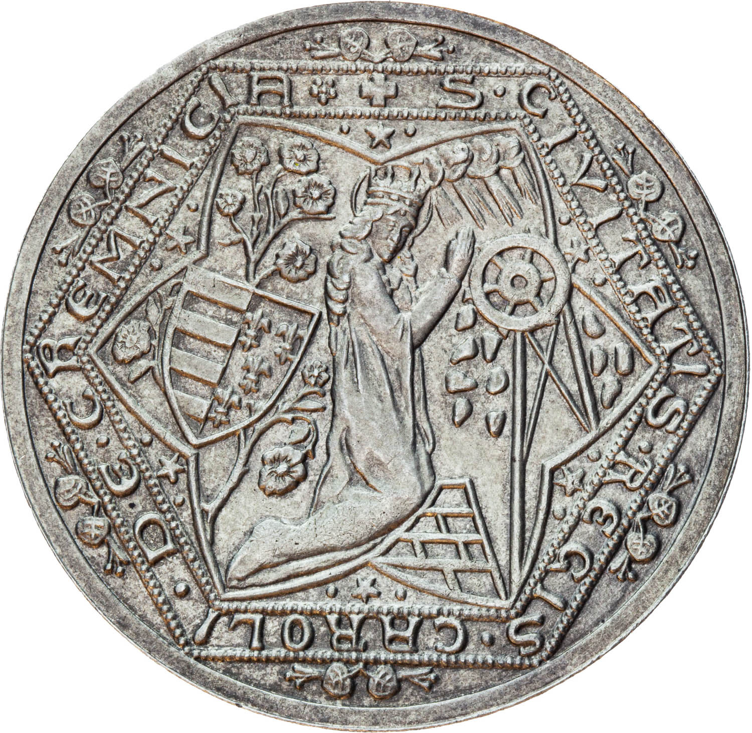 Silver medal 1934 - front
