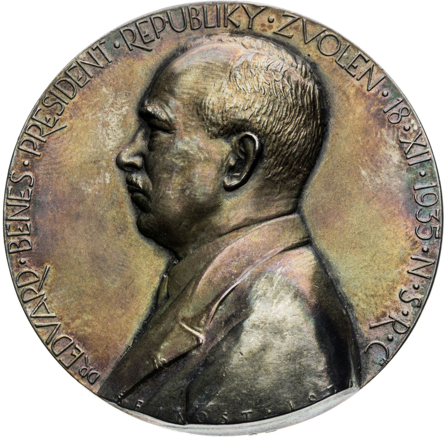 Silver medal 1936 - front