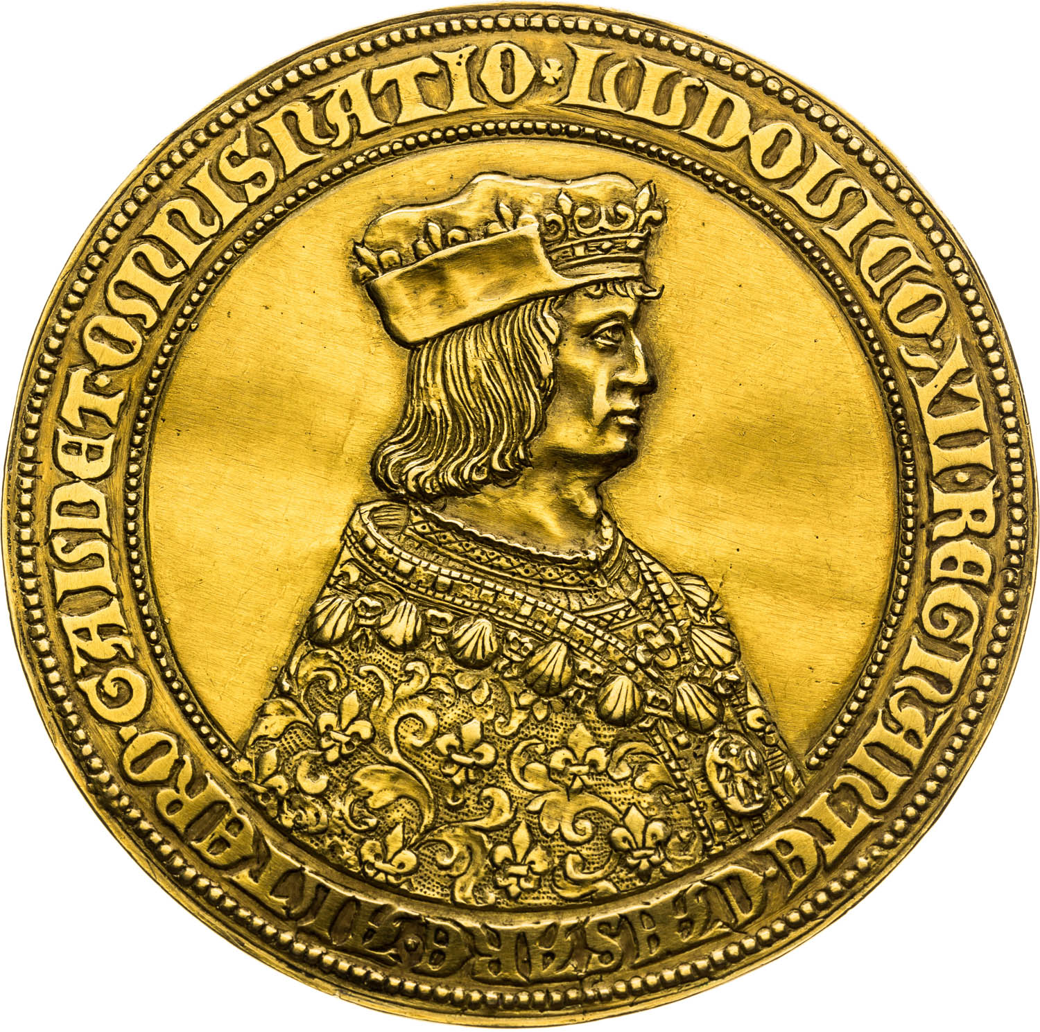 Gold medal  - front