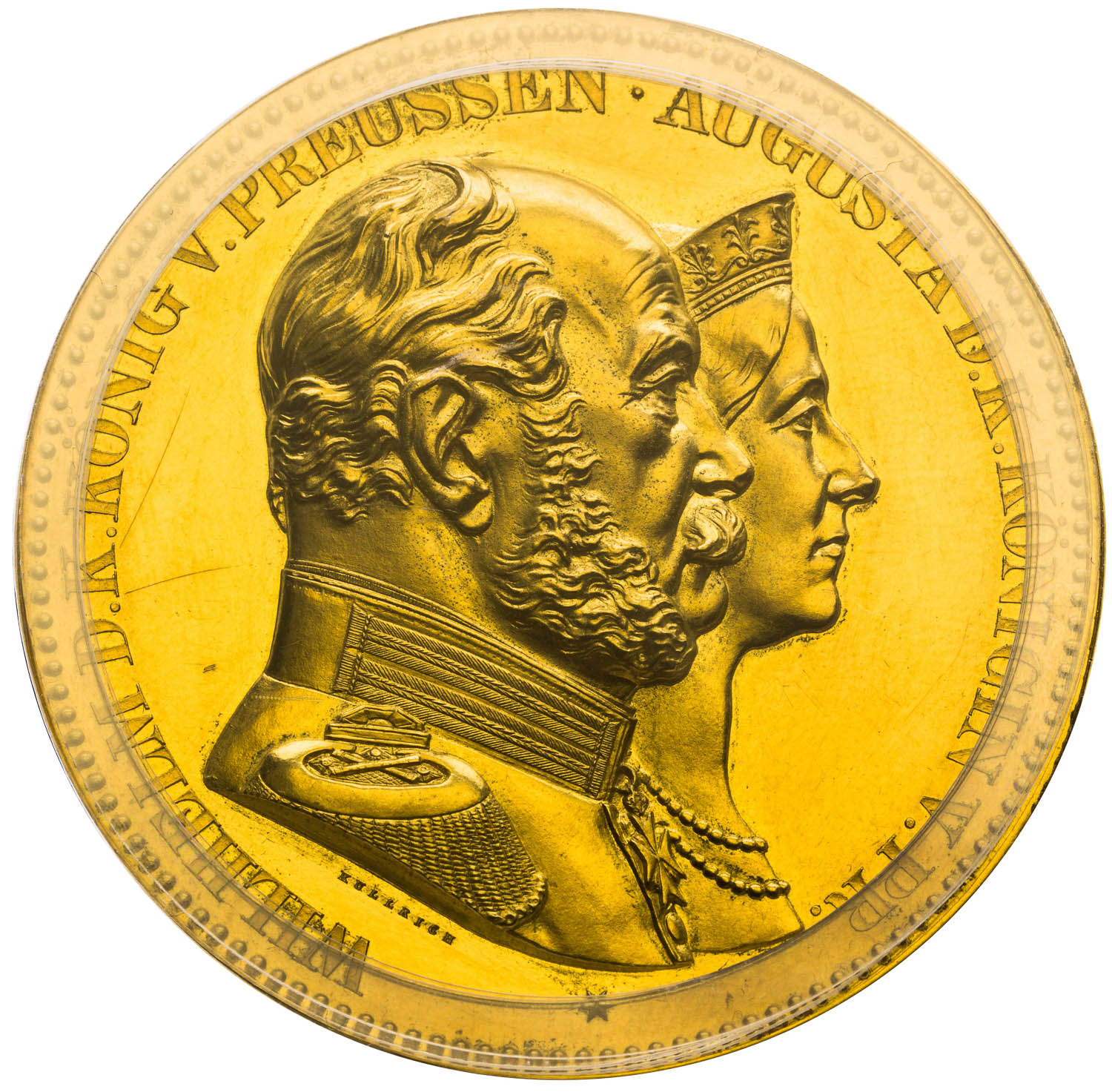 Zlatá medaila 1879 (20 Dukát) - averz