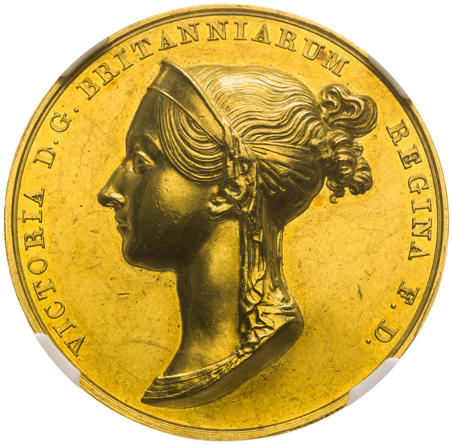 Gold medal 1838 - front