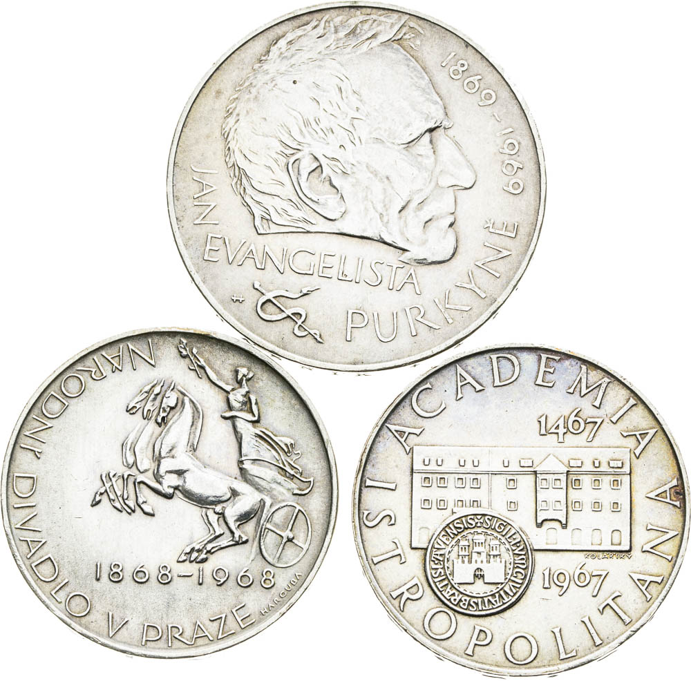 Silver Coins (3 pcs) - front