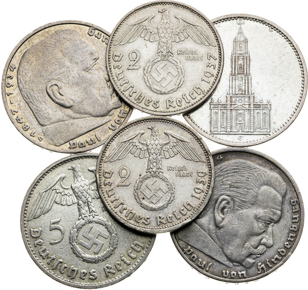 Silver Coins (6 pcs) - front