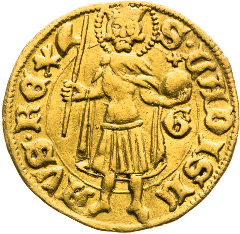 Dukát (1387-1391) - revers