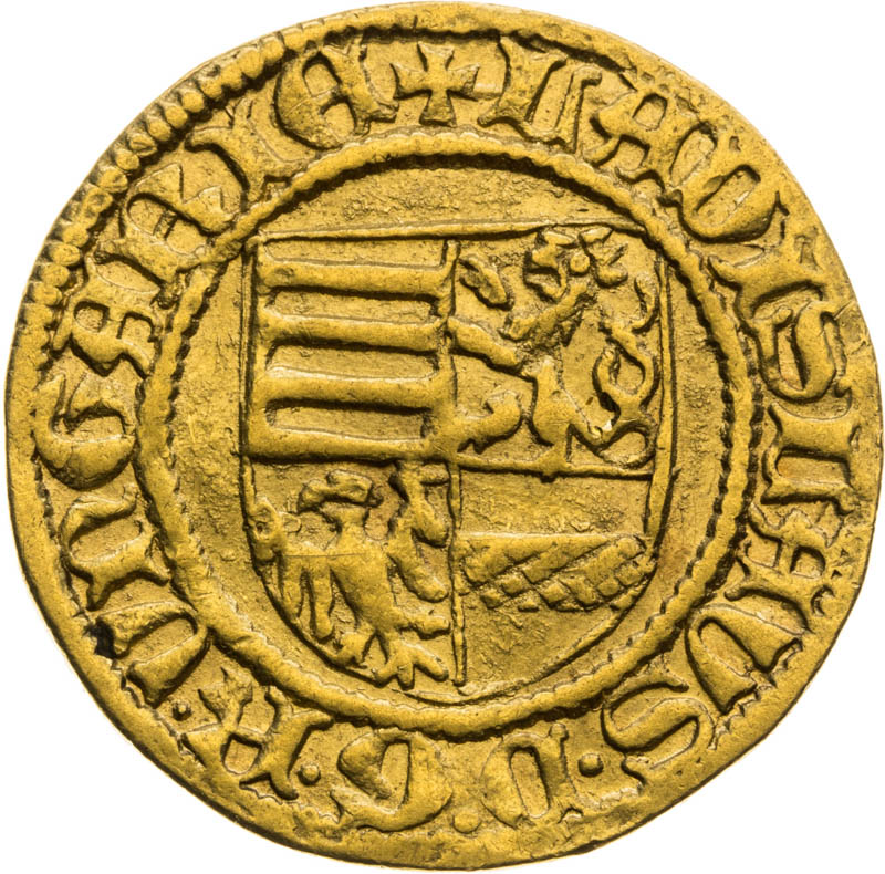 Dukát (1454) - avers