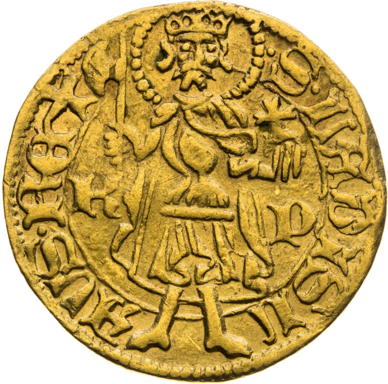 Dukát (1454) - revers