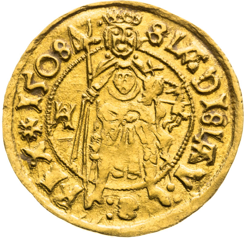 Dukát 1508 - revers