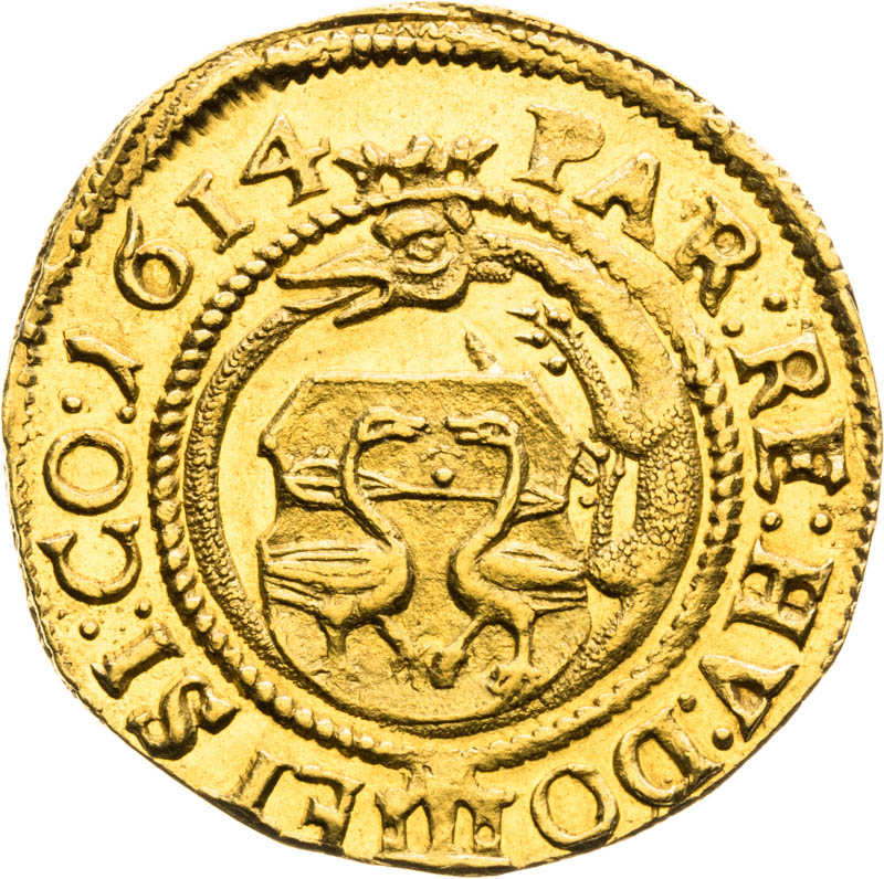 Ducat 1614 - back