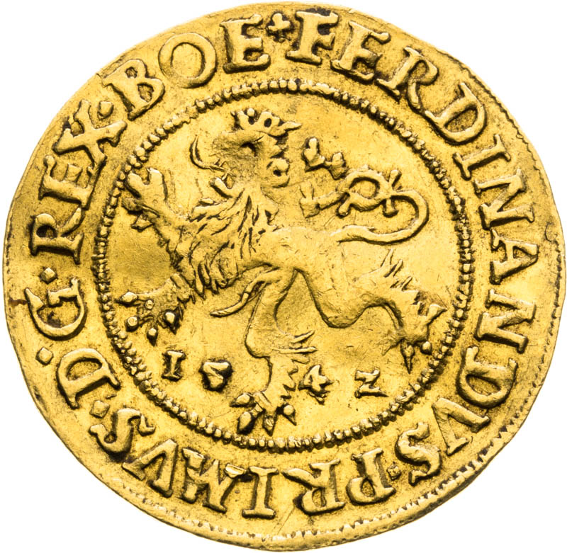 Ducat 1542 - front