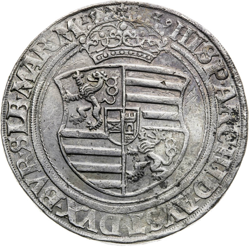 Thaler 1529 - back
