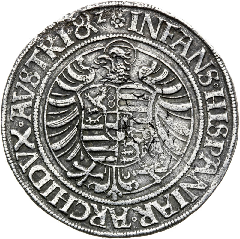 Thaler (1535–1542) - back