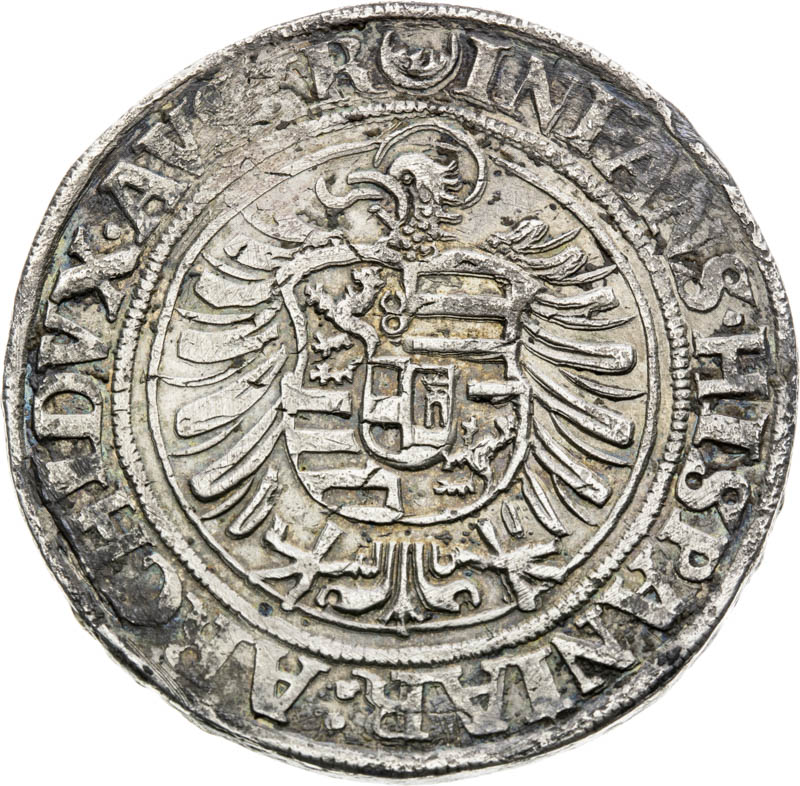 Thaler (1543–1544) - back