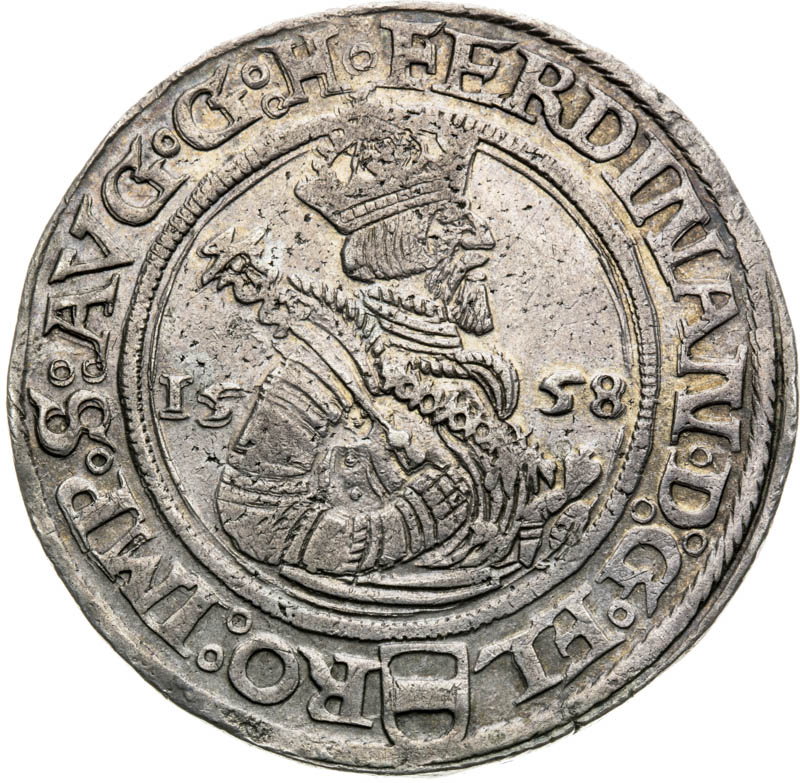 1/2 Thaler 1558 - front