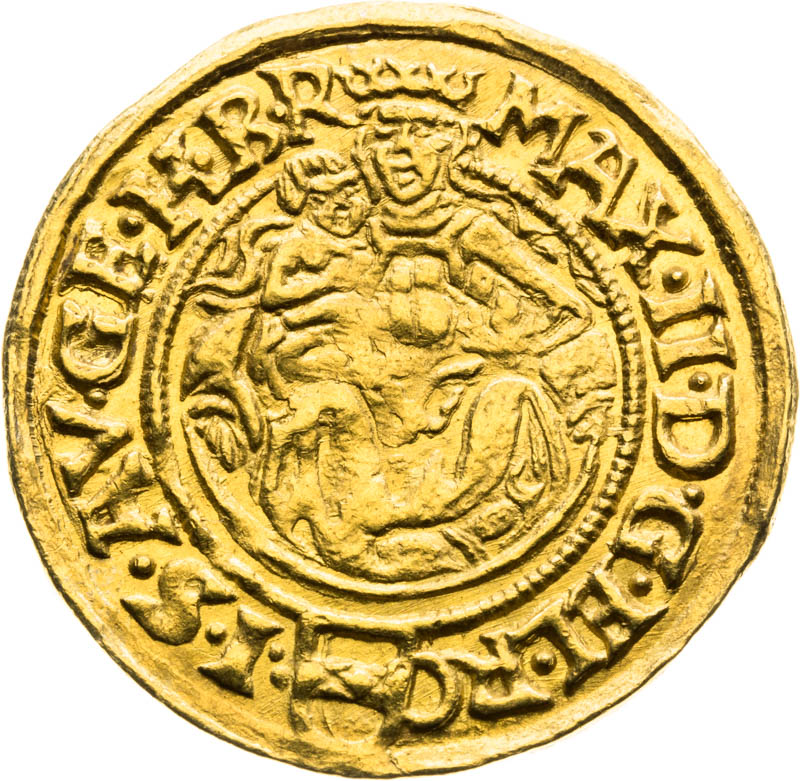 Ducat 1574 - front