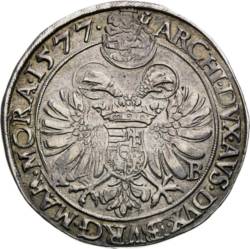 Thaler 1577 - back
